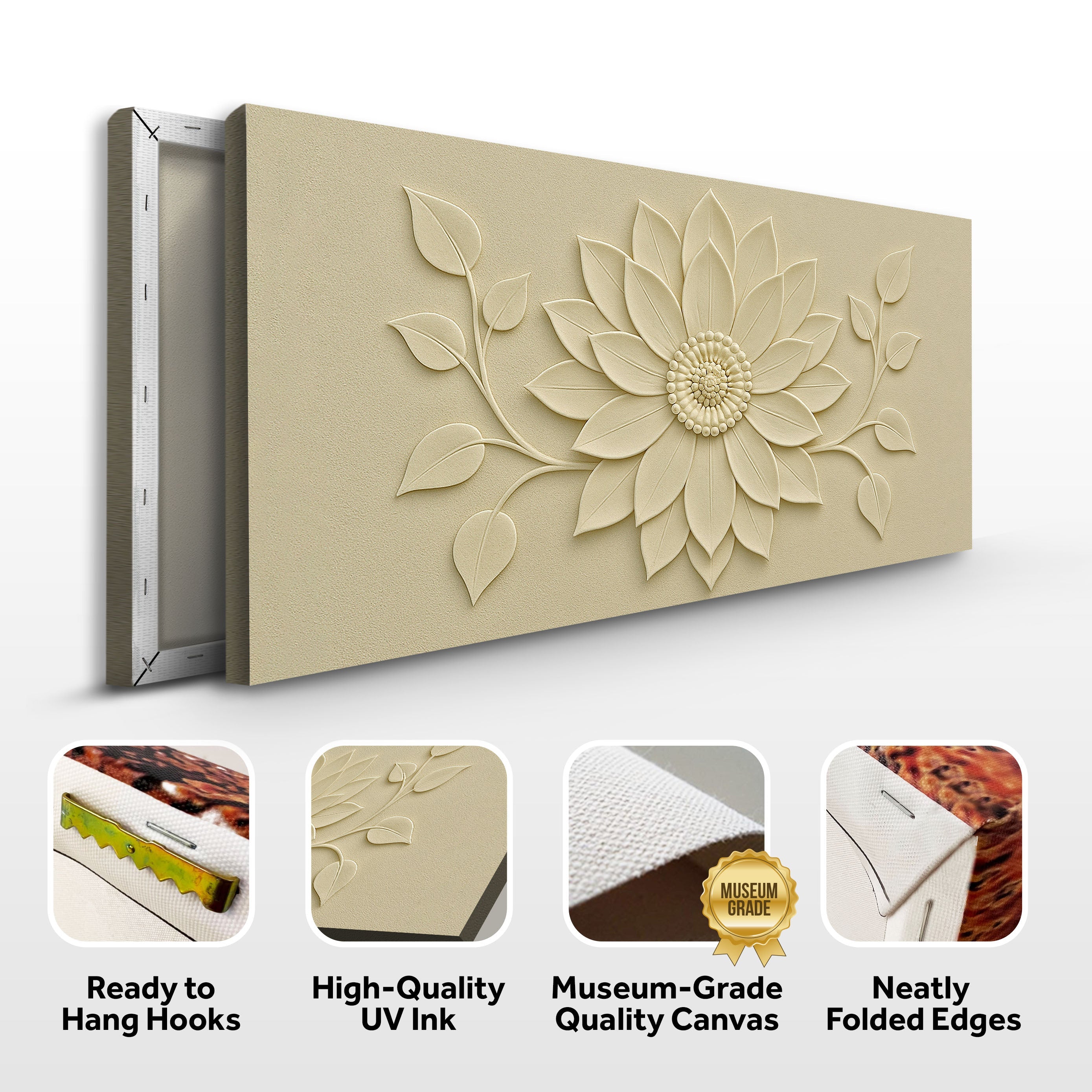 Floral Abstract Wall Art VI on sale at MyriadMart