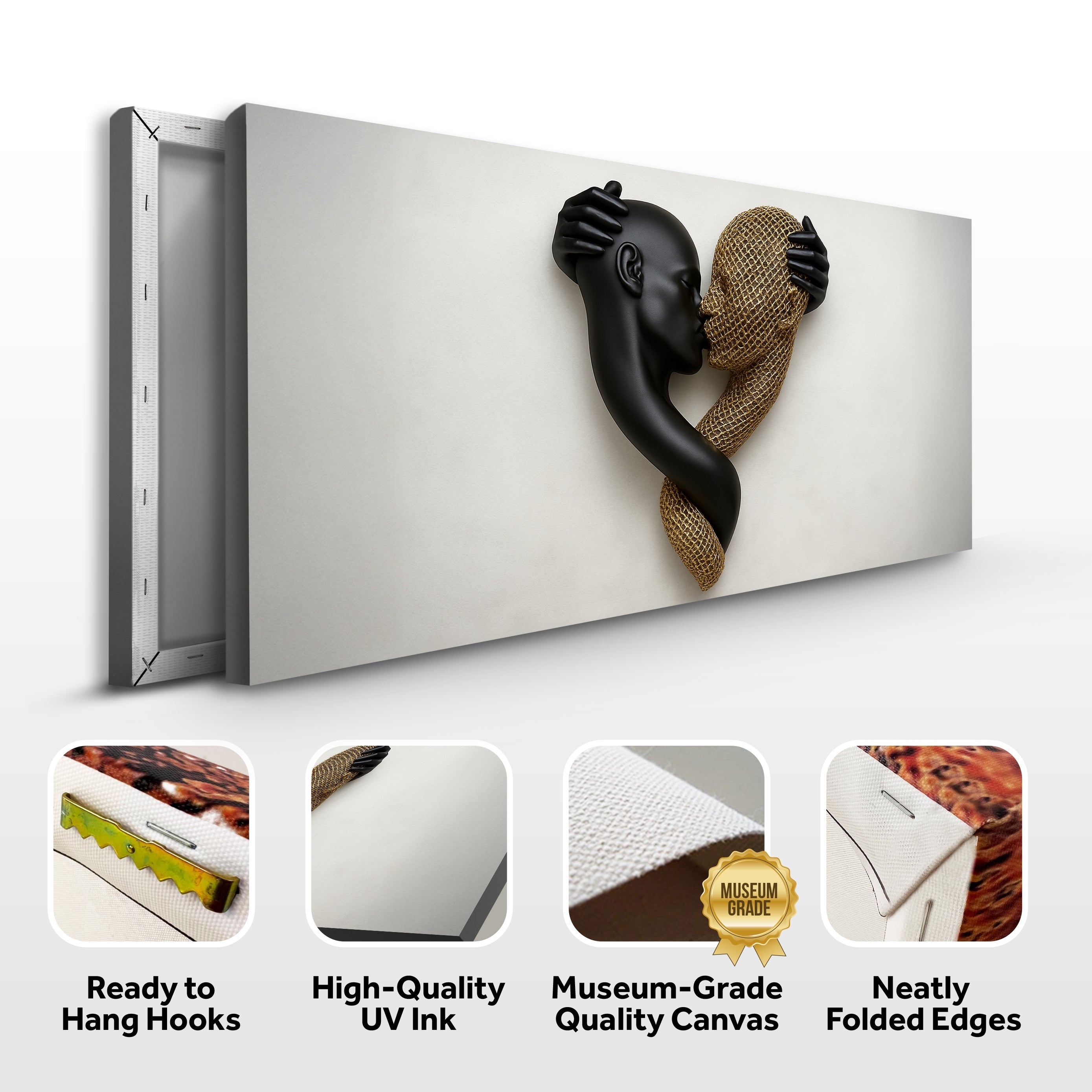 Eternal Love Figure Abstract Wall Art IV on sale at MyriadMart