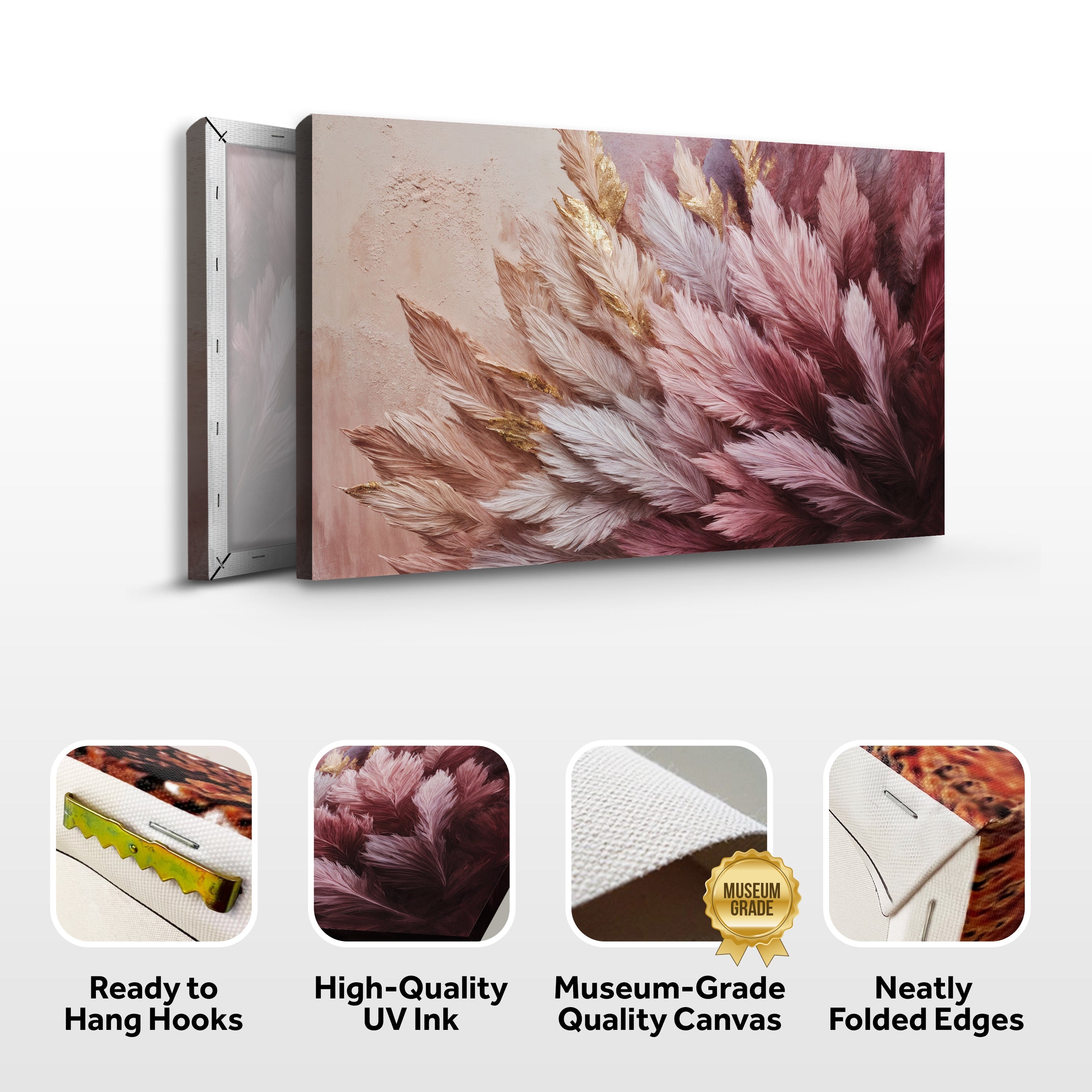 Feather Symphony Wall Art on sale at MyriadMart
