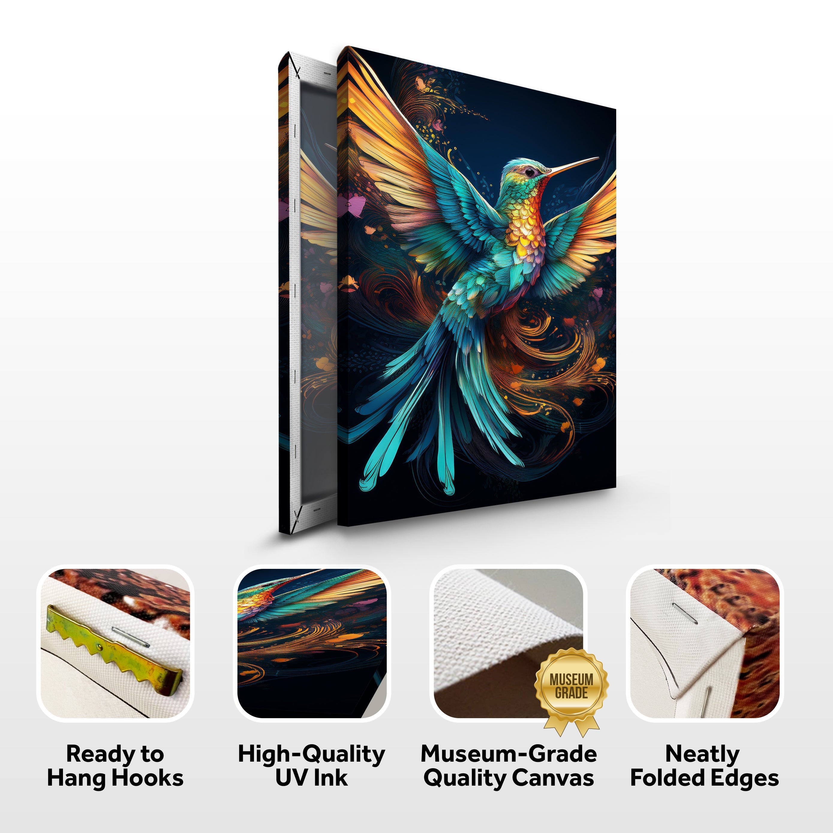 Humming Bird Abstract Wall Art II on sale at MyriadMart