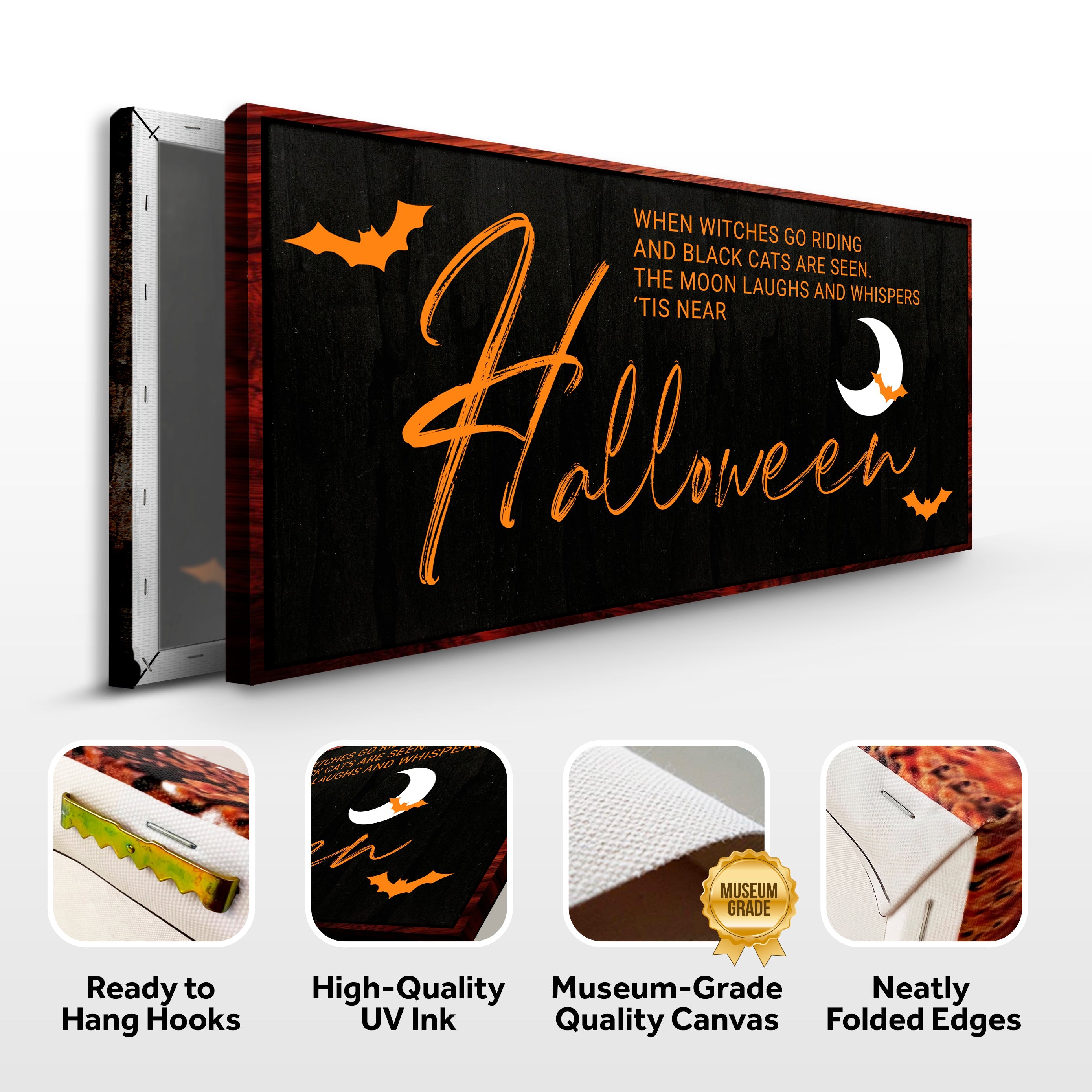 When Witches Halloween Wall Sign on sale at MyriadMart