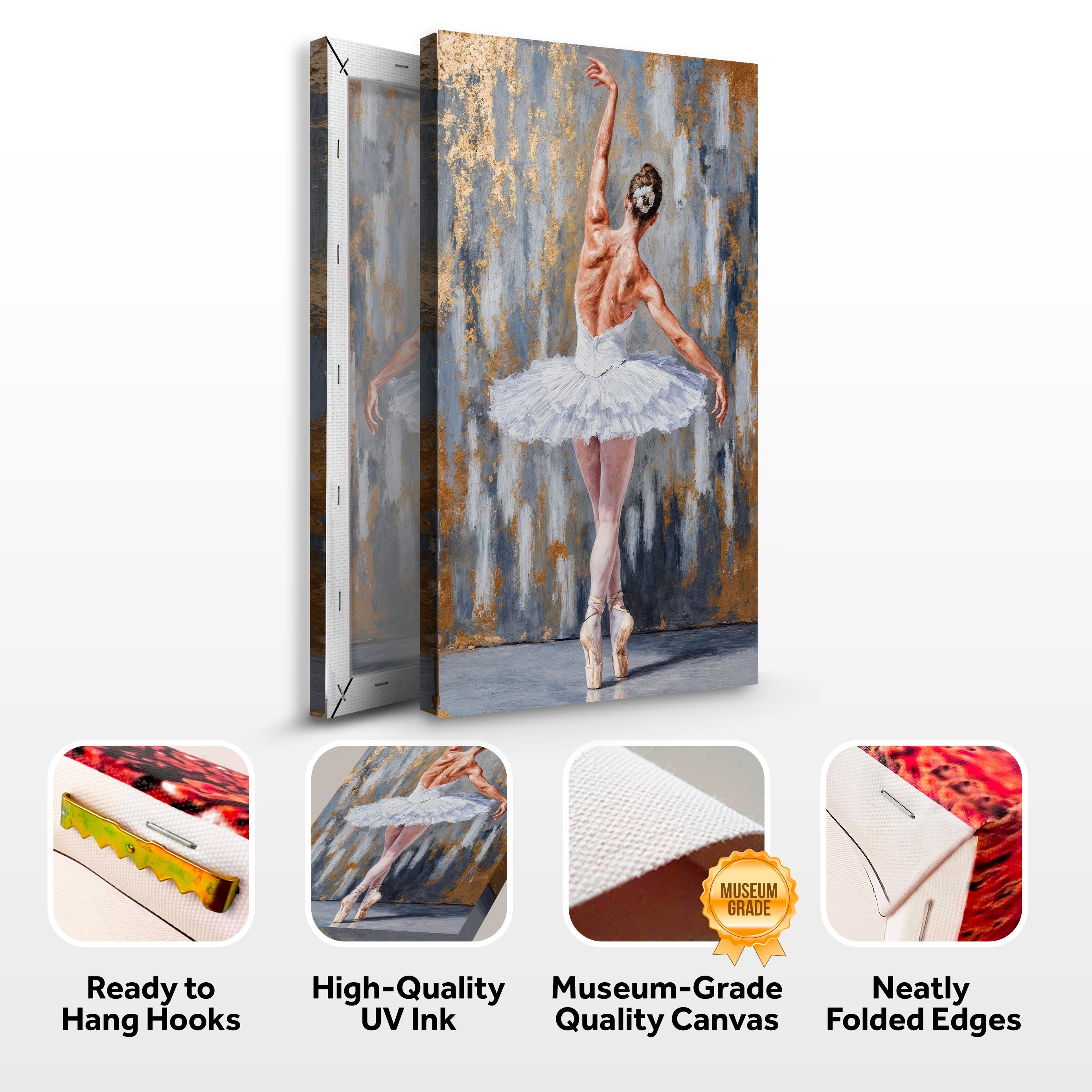 Modern Ballet Elegance Wall Art on sale at MyriadMart