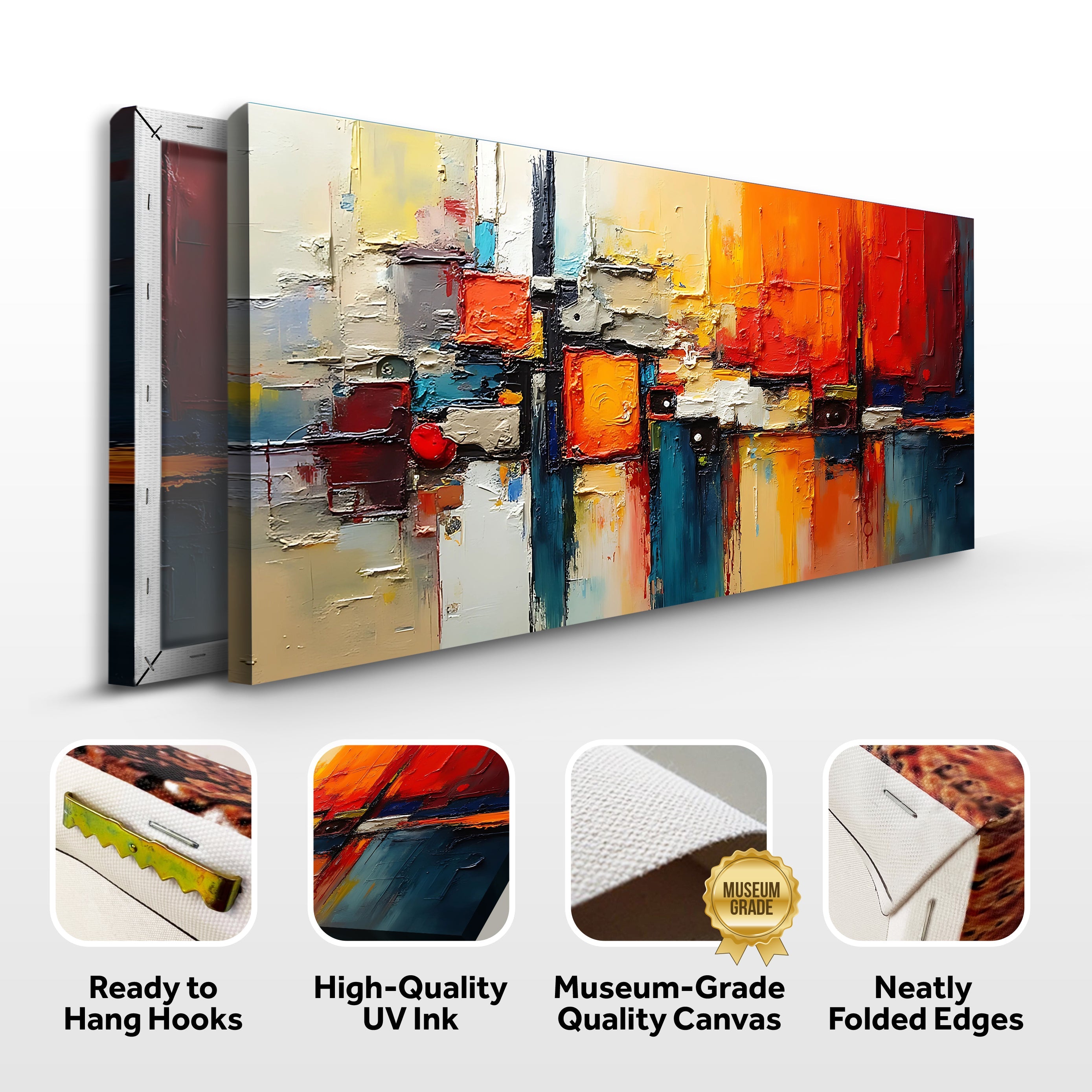 Colorful Abstract Wall Art II on sale at MyriadMart