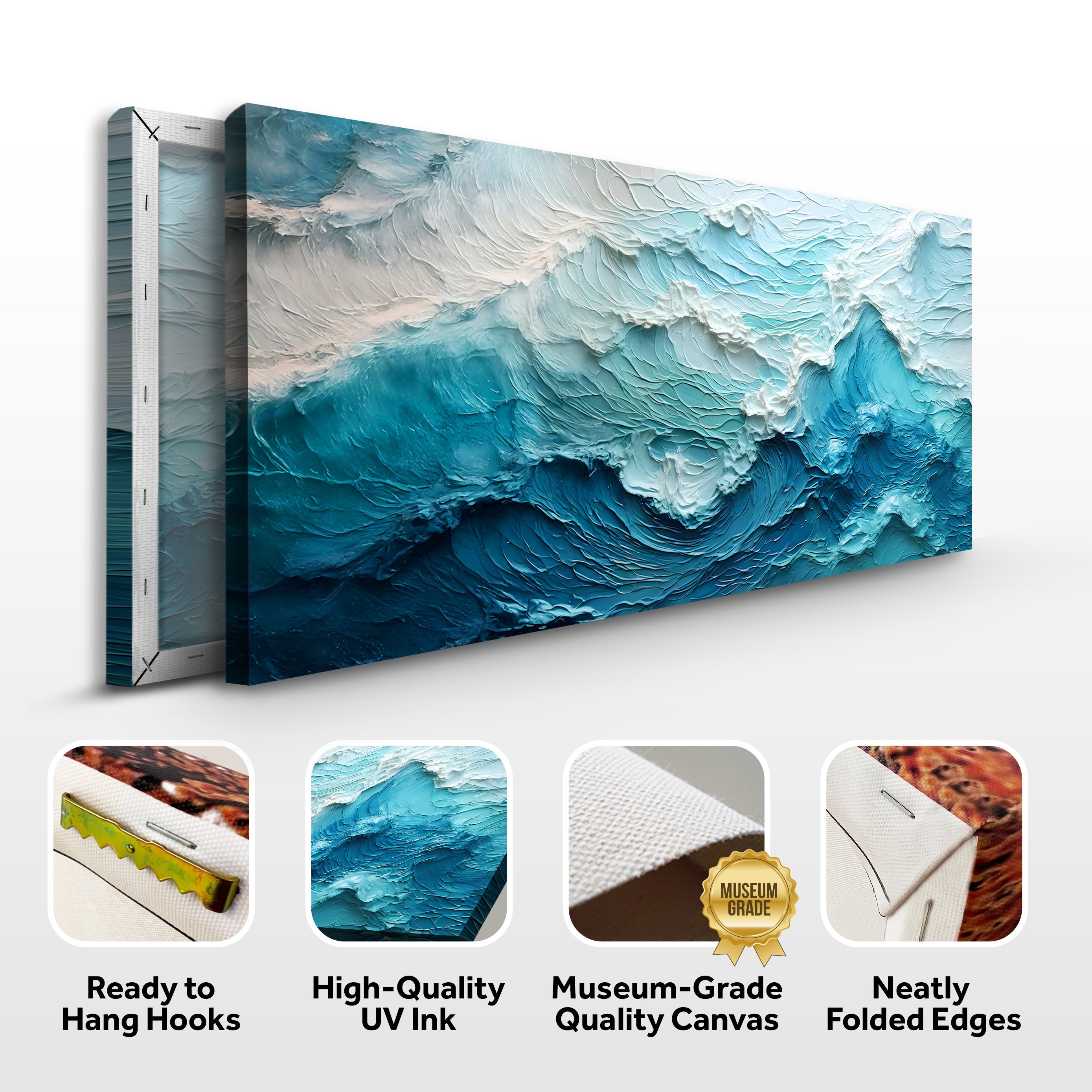 Blue Ocean Coastal Wall Art II on sale at MyriadMart