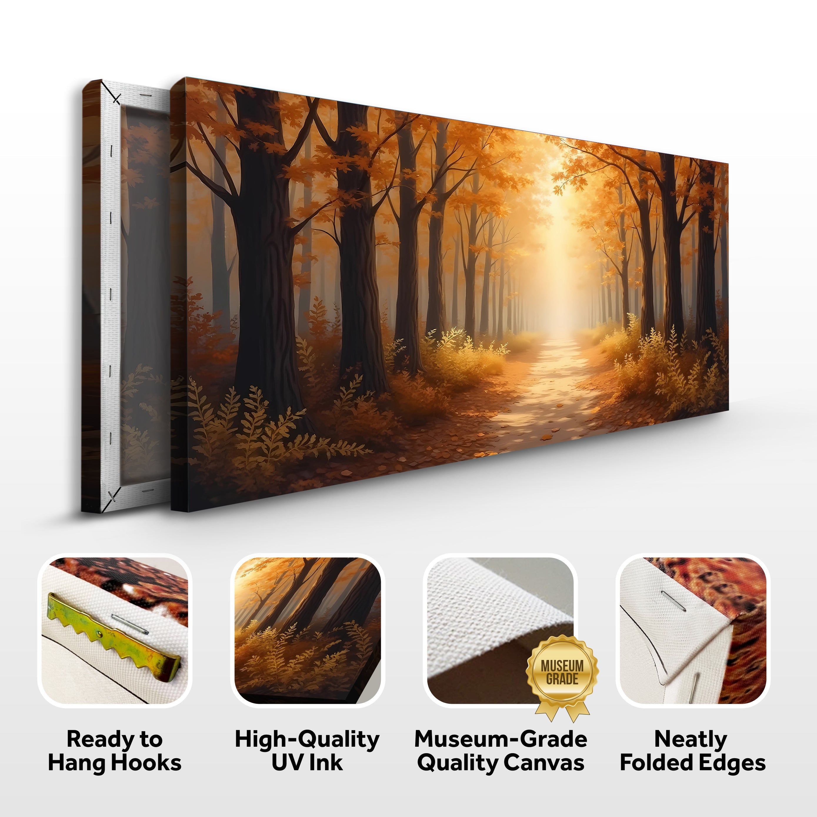 Abstract Forest Landscape Wall Art on sale at MyriadMart