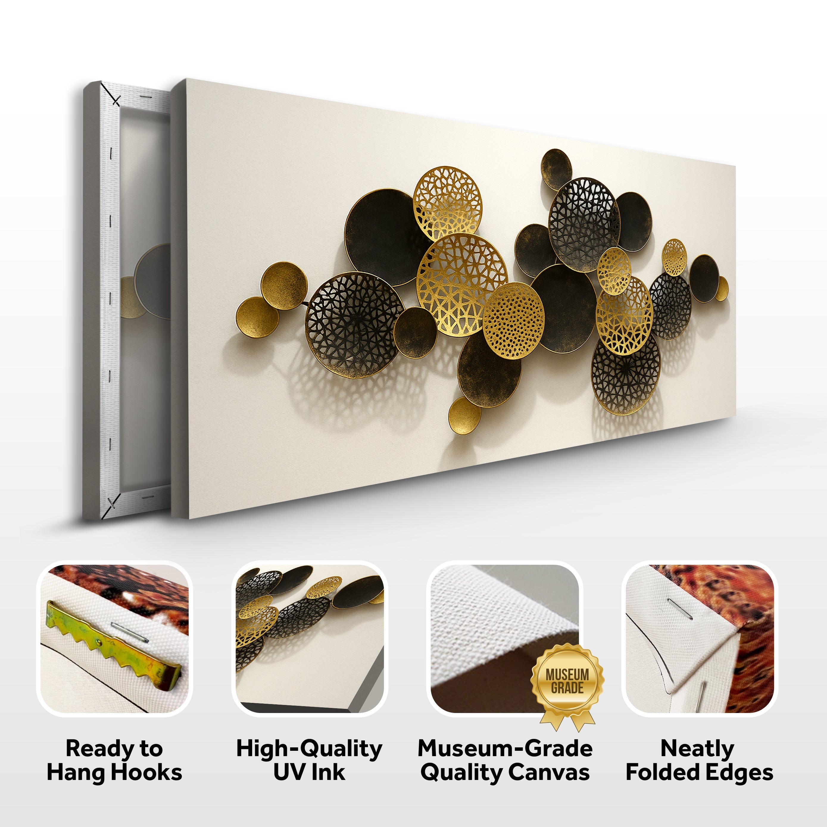 Lotus Leaf Abstract Wall Art V on sale at MyriadMart