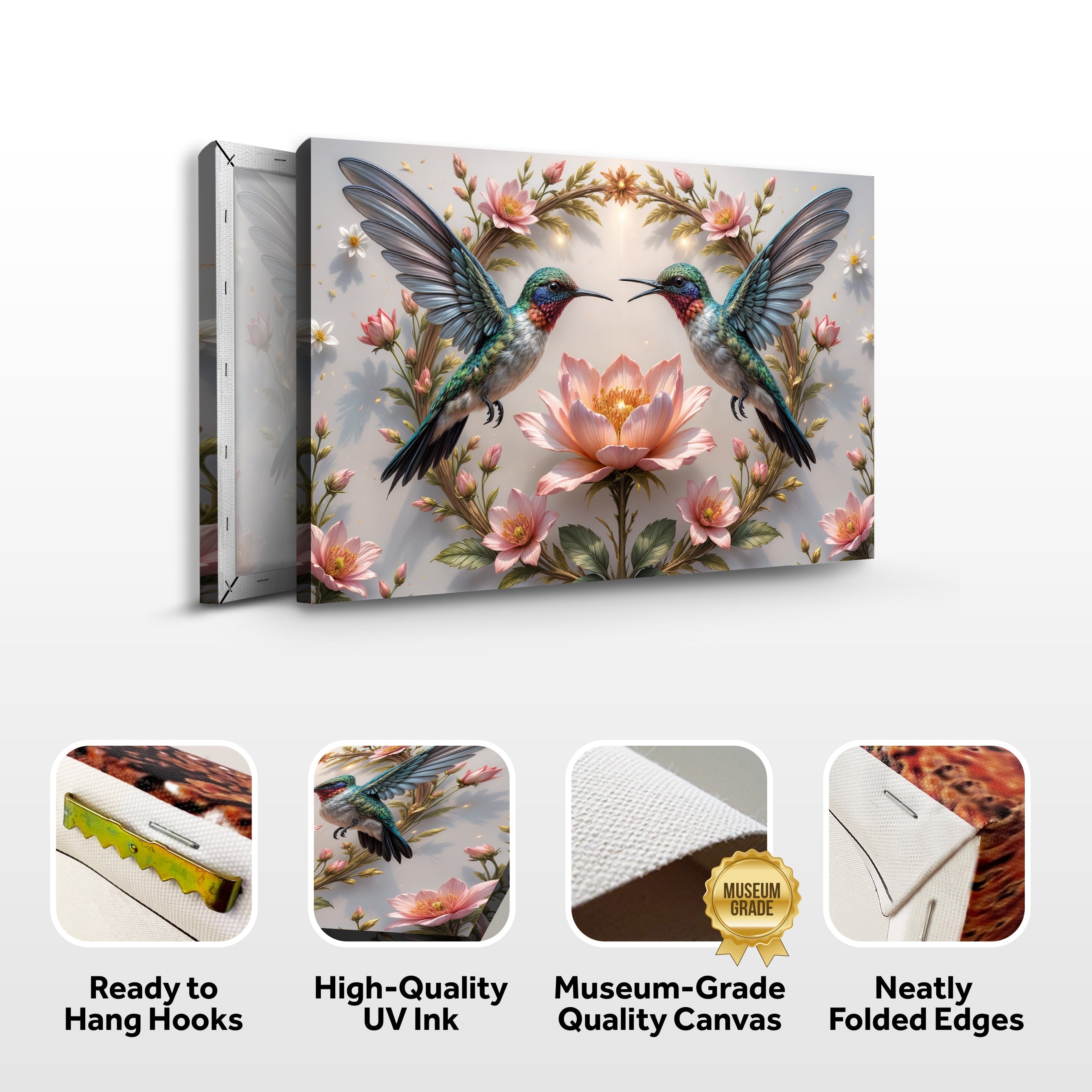 3D Hummingbirds Wall Art VI on sale at MyriadMart