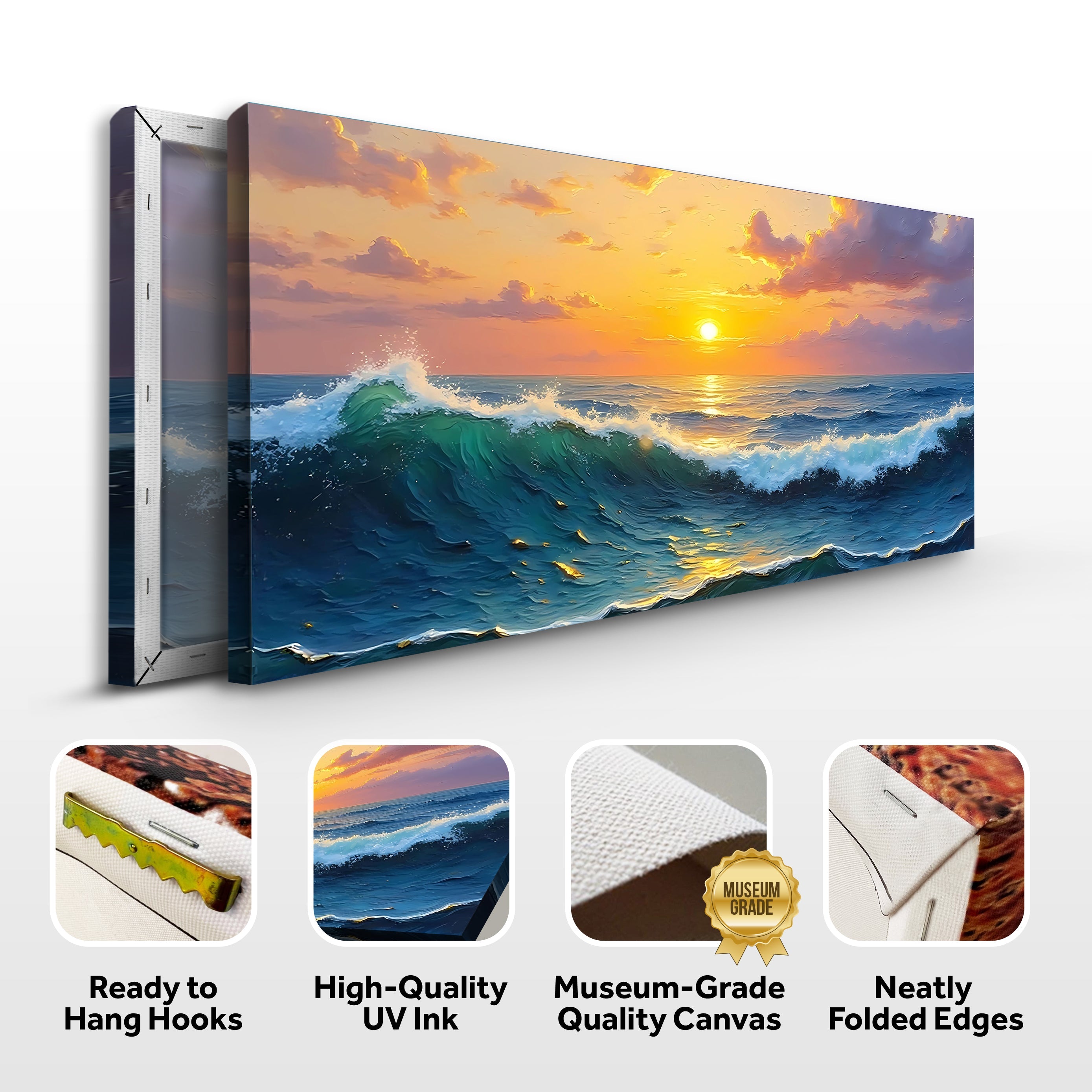 Waterscape Abstract Wall Art XII on sale at MyriadMart