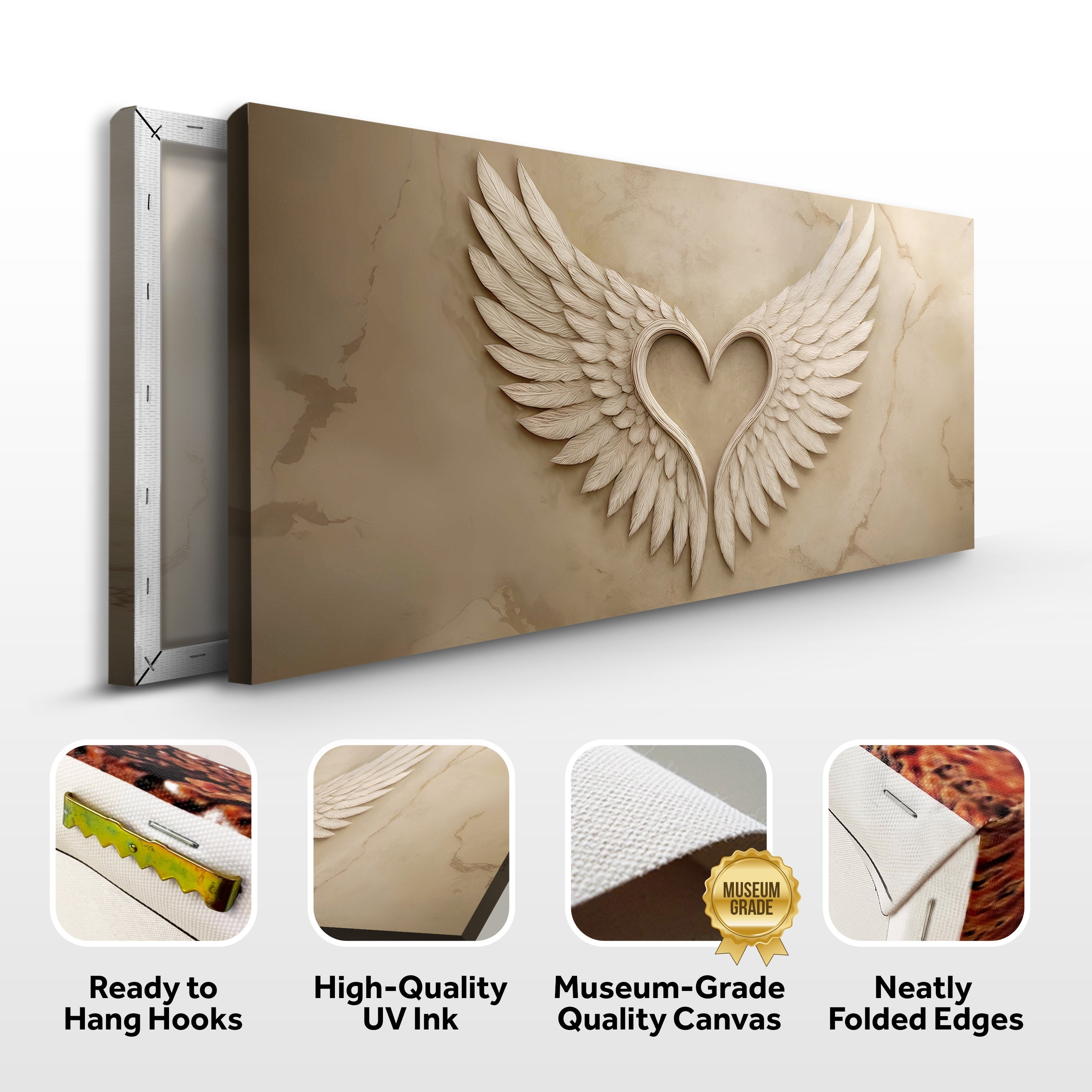 Wings Of Love Abstract Wall Art on sale at MyriadMart