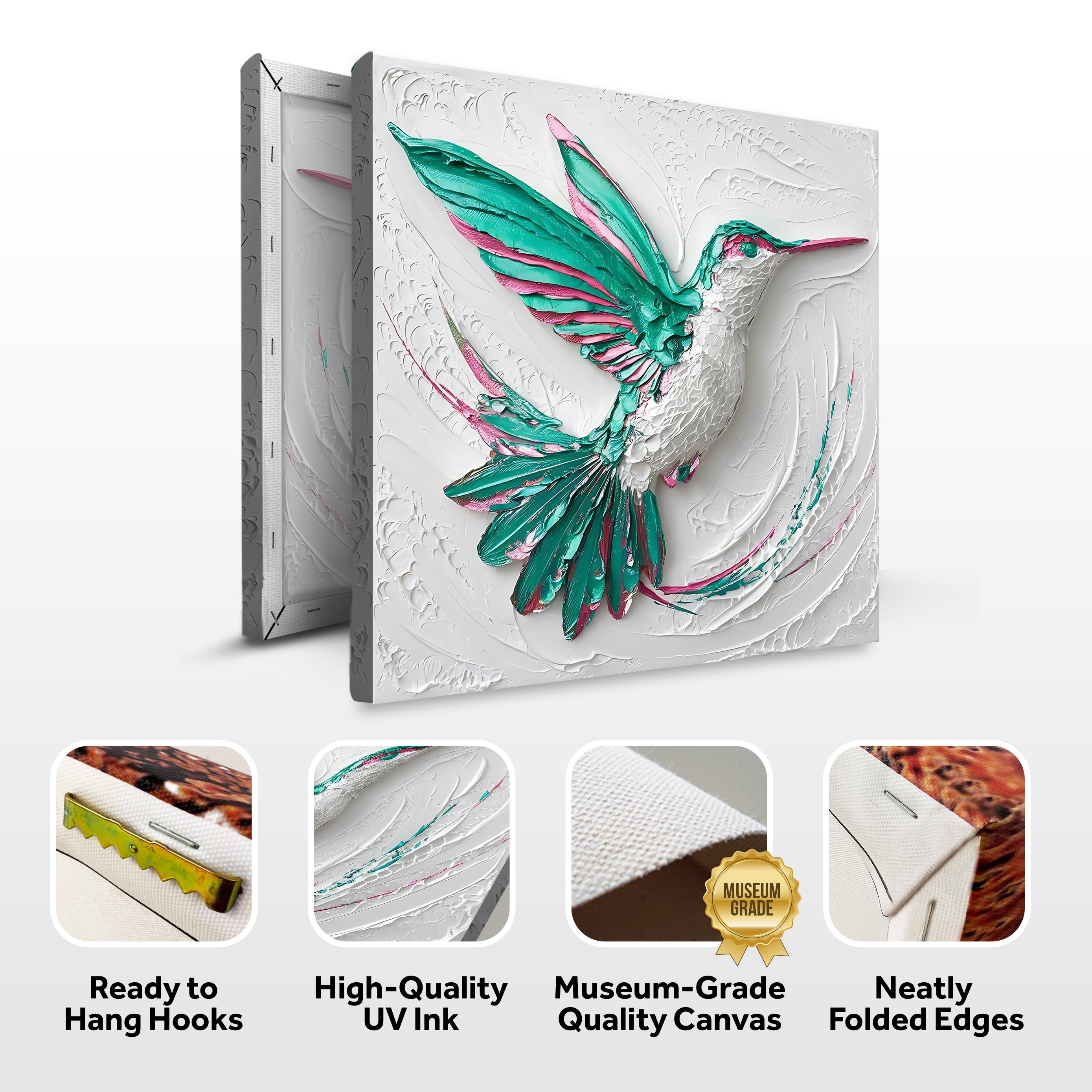 3D Hummingbird Wall Art on sale at MyriadMart