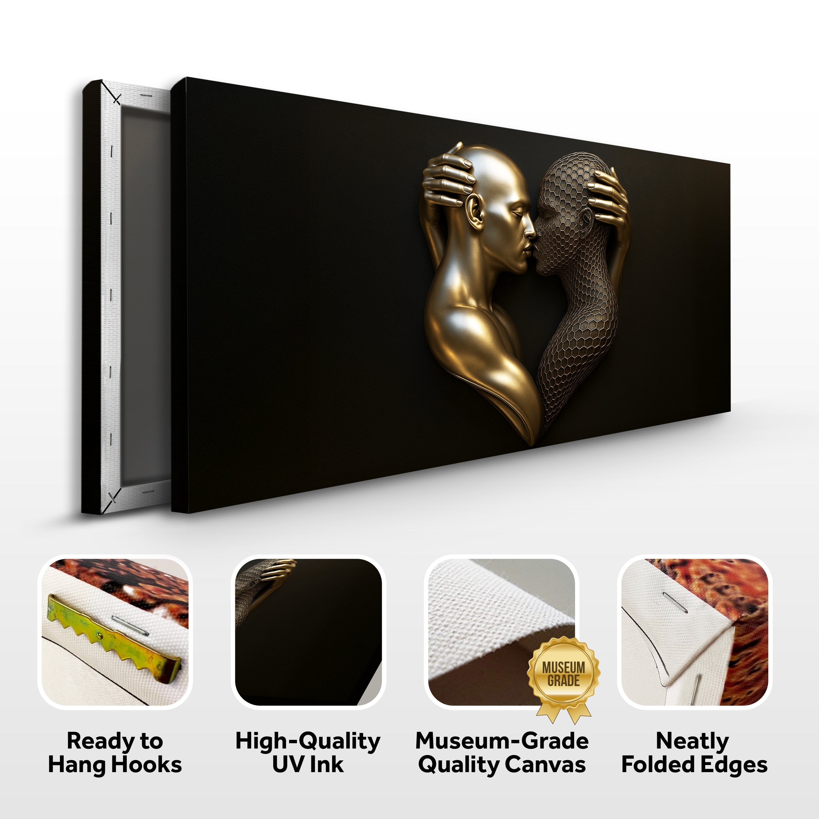 Eternal Love Figure Abstract Wall Art V on sale at MyriadMart