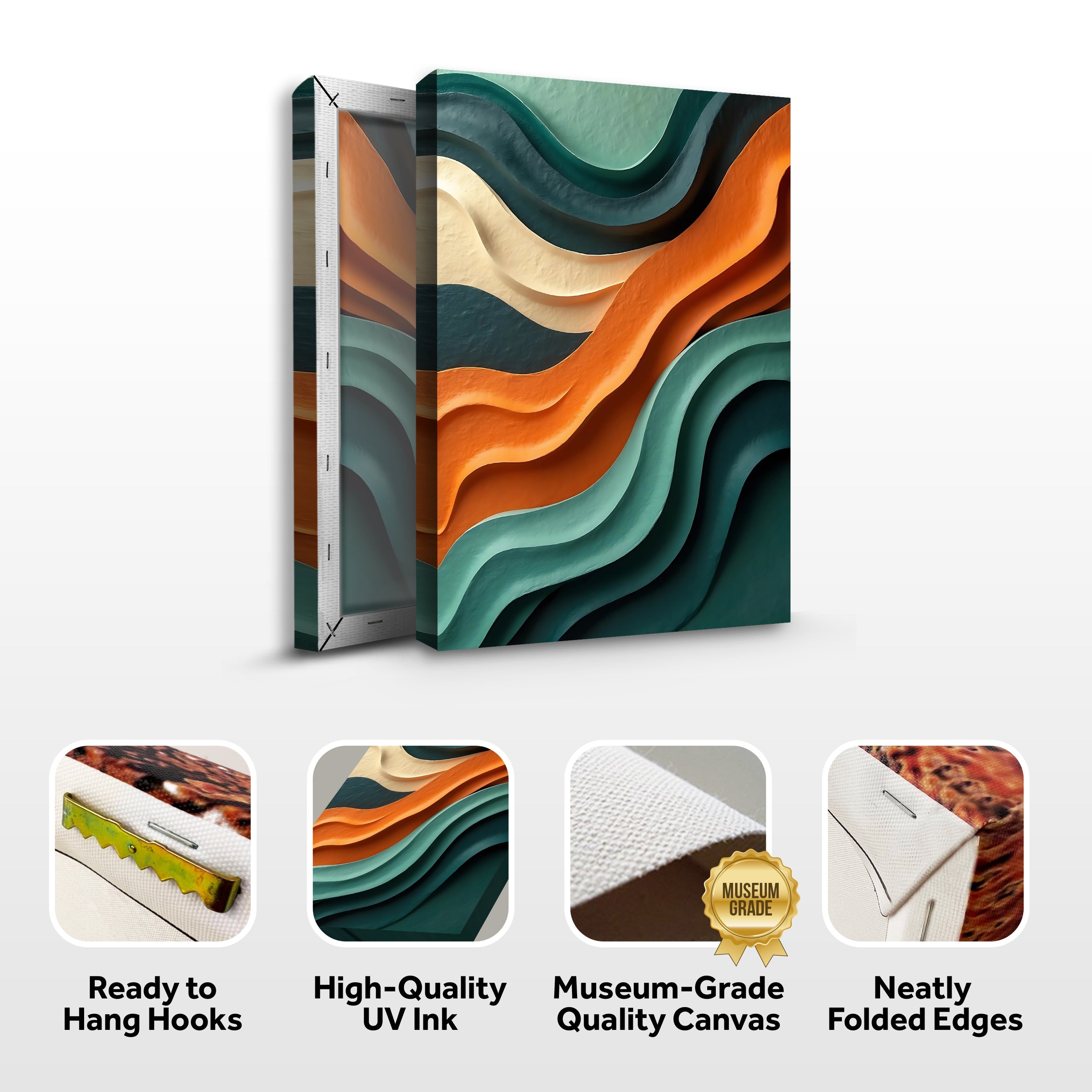 Wave Abstract Wall Art on sale at MyriadMart