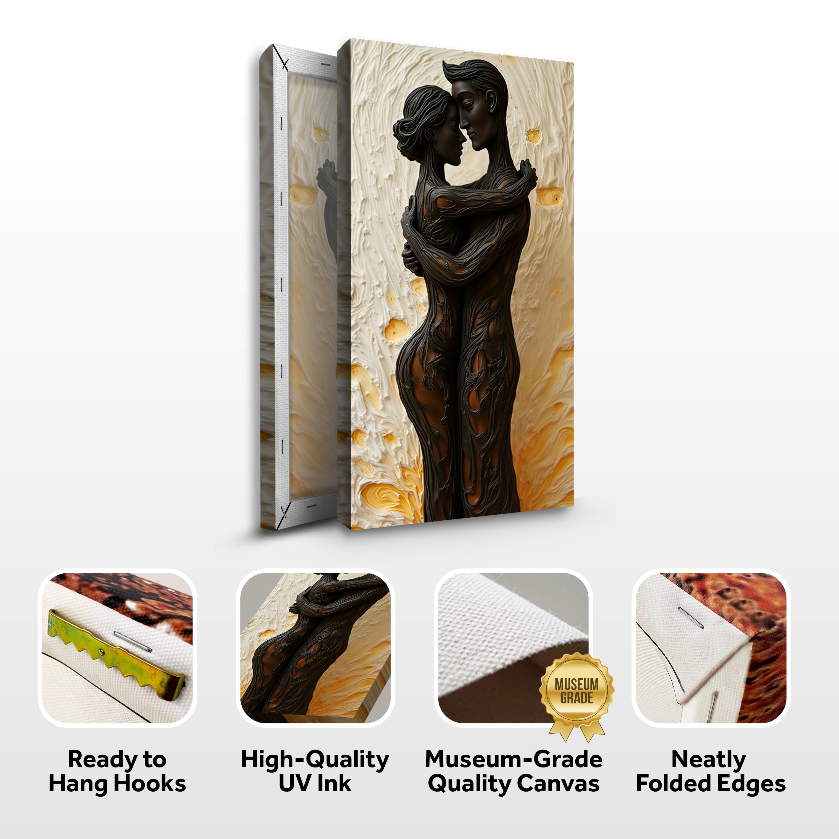 Eternal Love Figure Abstract Wall Art VII on sale at MyriadMart