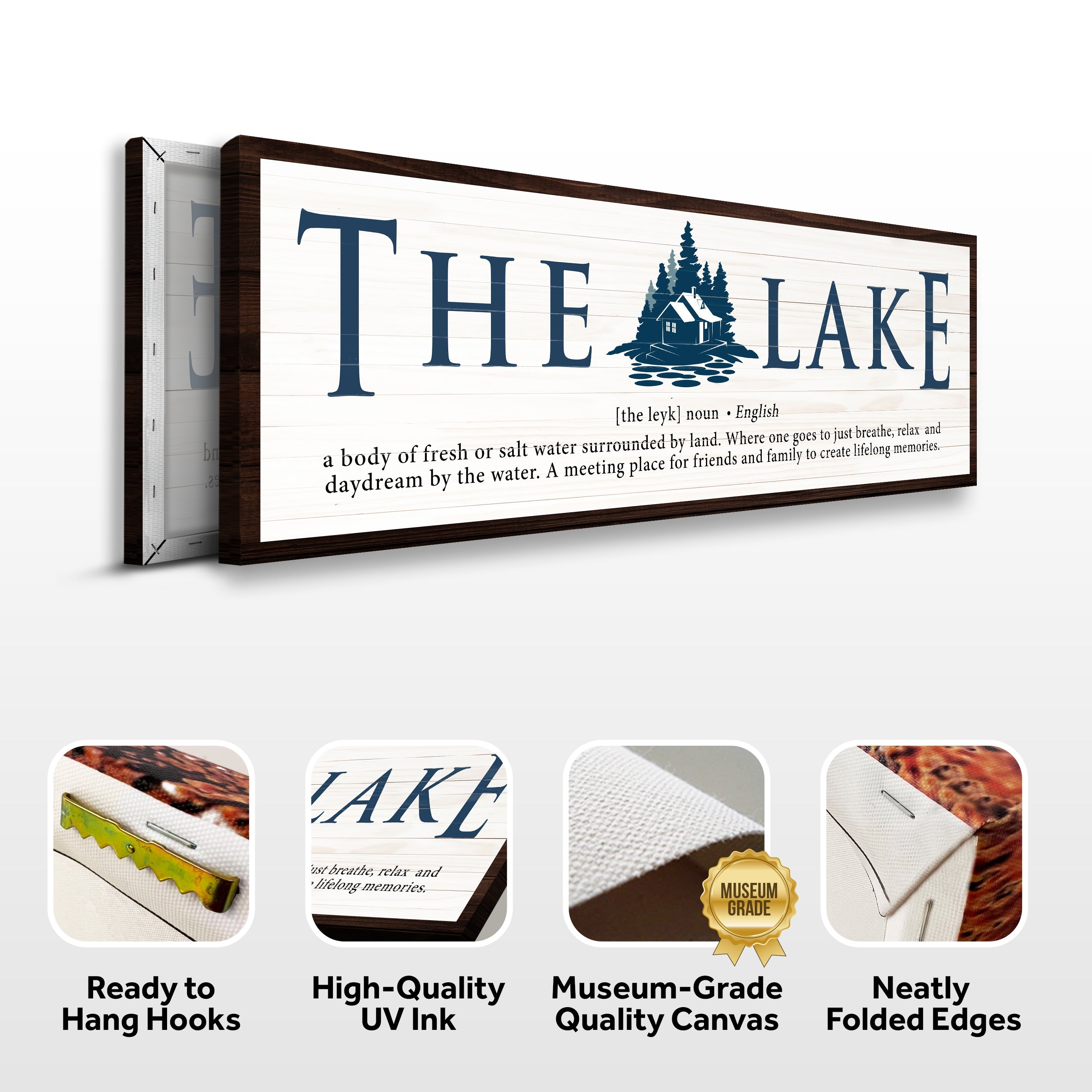 The Definition of Lake Sign II on sale at MyriadMart