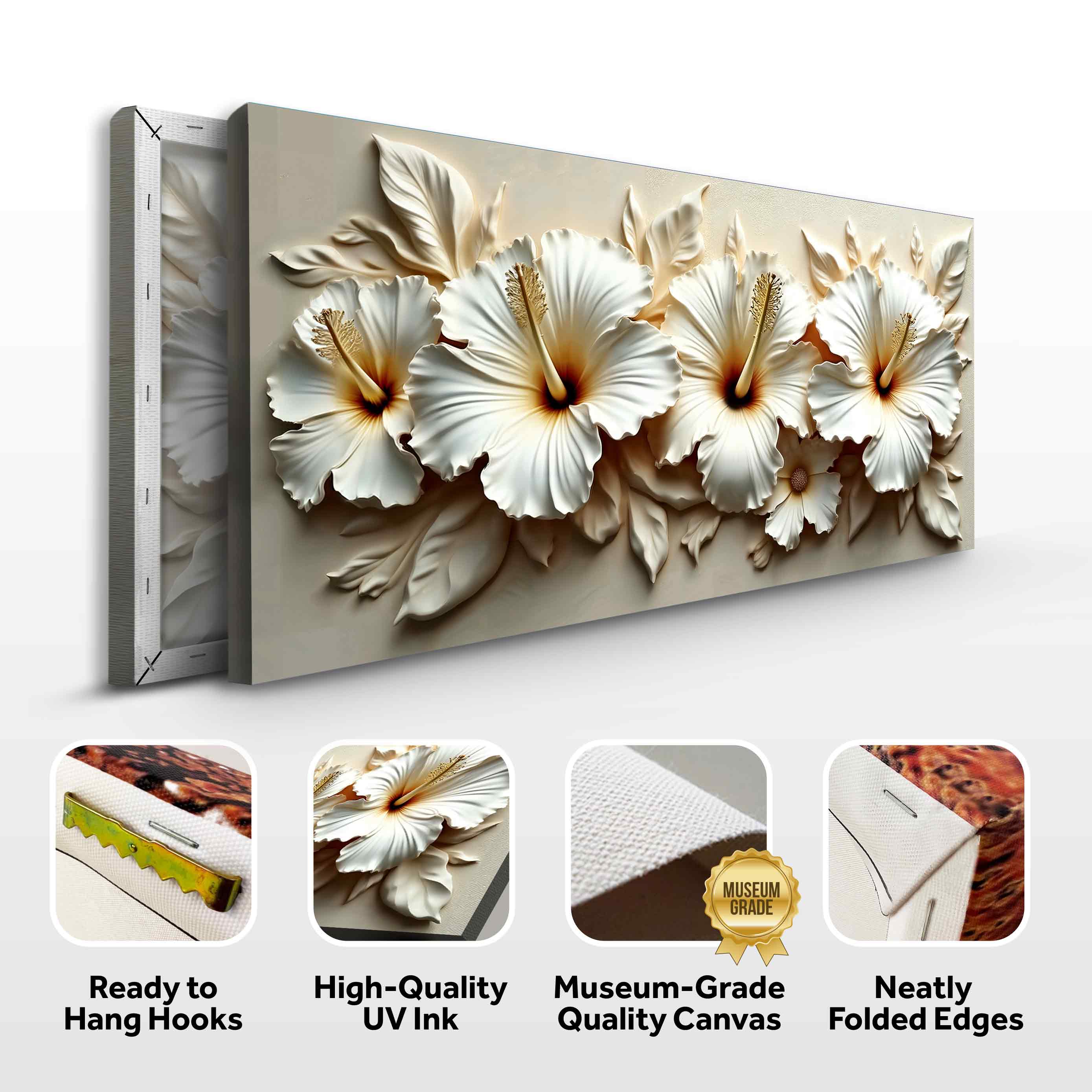 Floral Abstract Wall Art VII on sale at MyriadMart