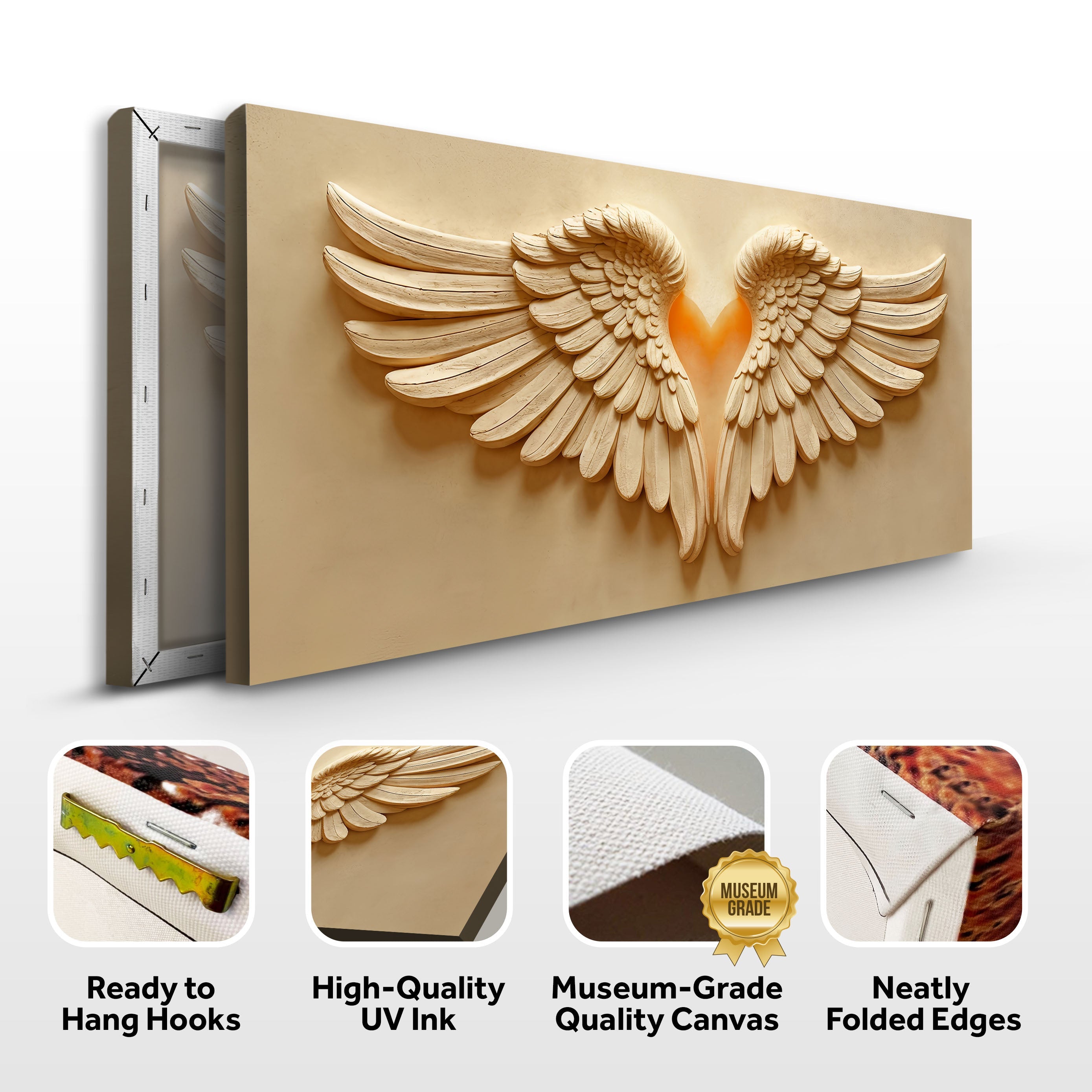 Wings Of Devotion Wall Art on sale at MyriadMart