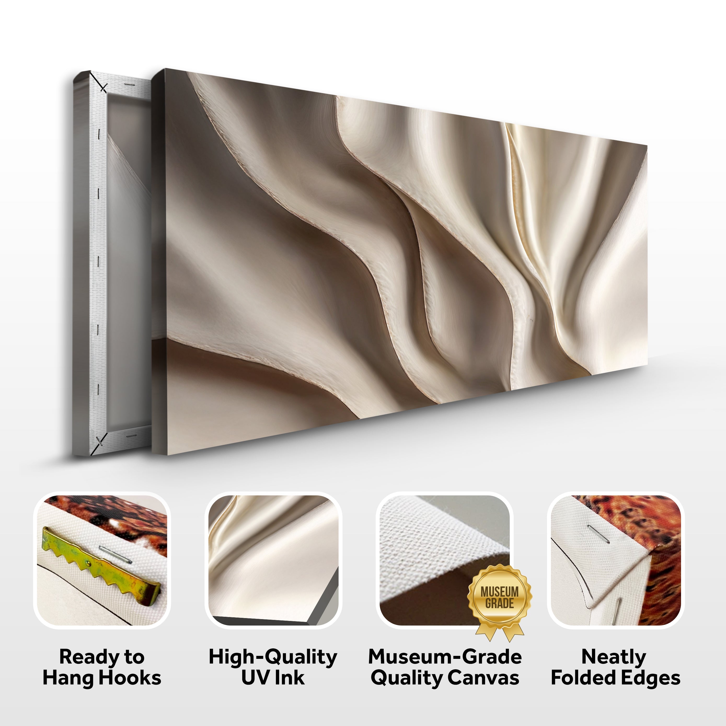 Beige Minimalist Wall Art V on sale at MyriadMart