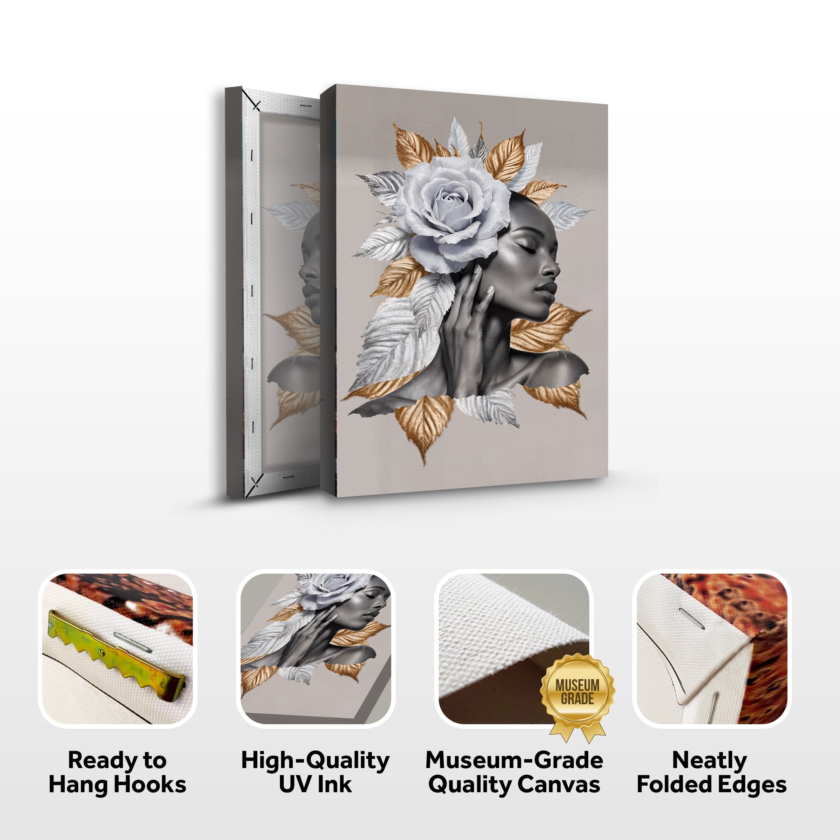 Floral Majesty Wall Art on sale at MyriadMart