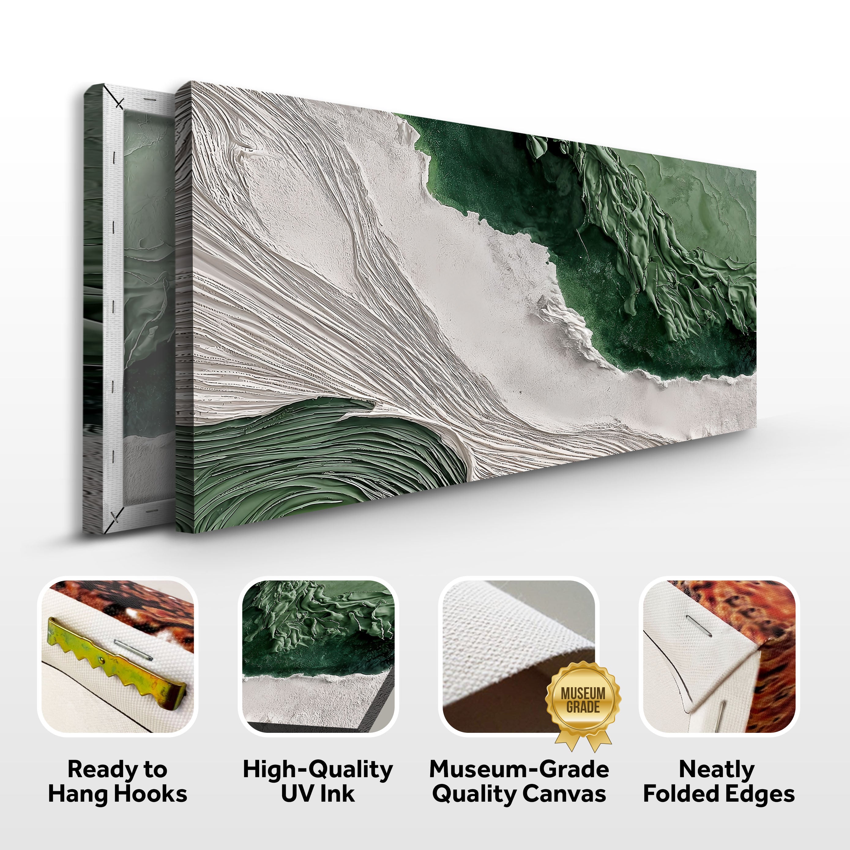 Green Rivers Abstract Wall Art II on sale at MyriadMart