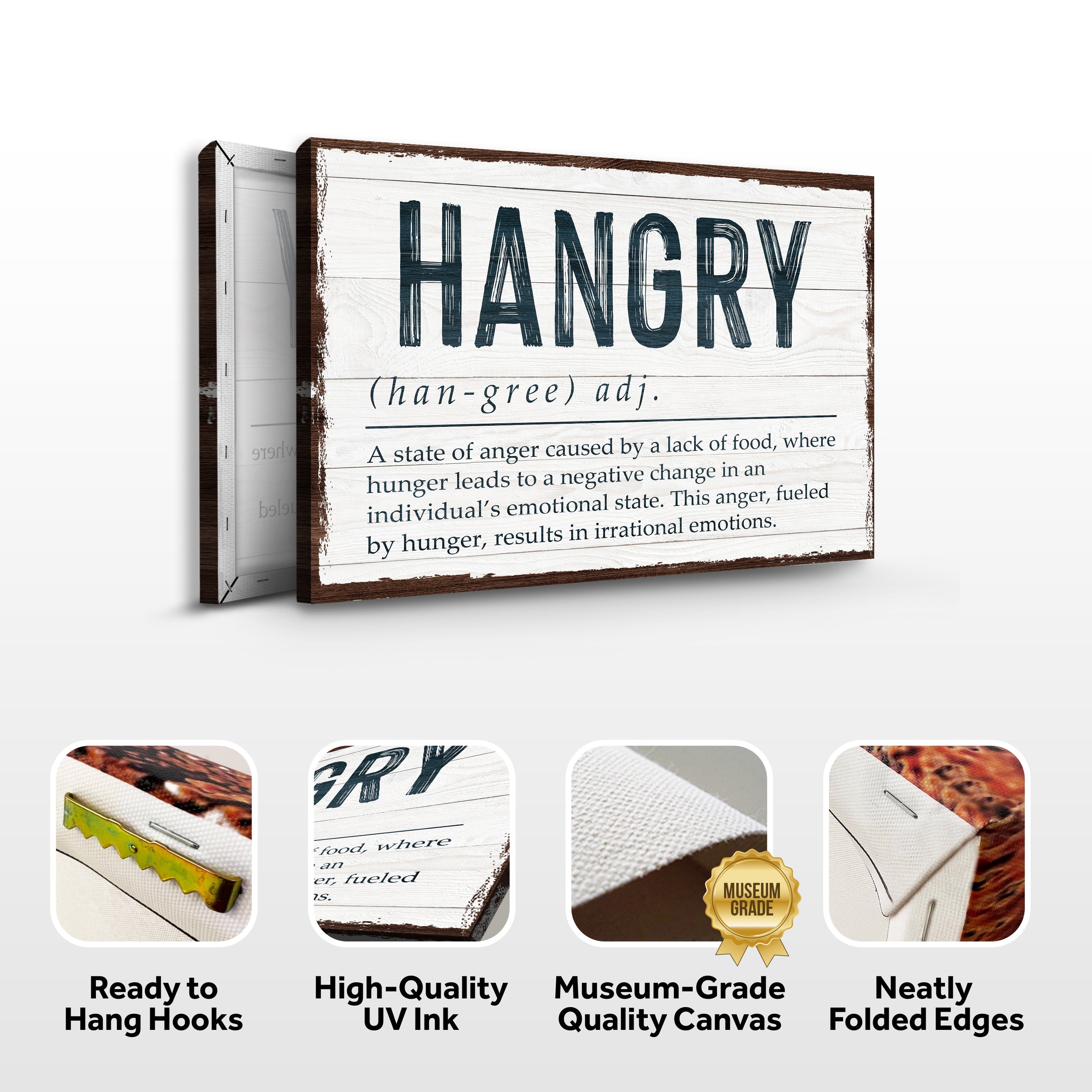 Hangry Kitchen Sign II on sale at MyriadMart
