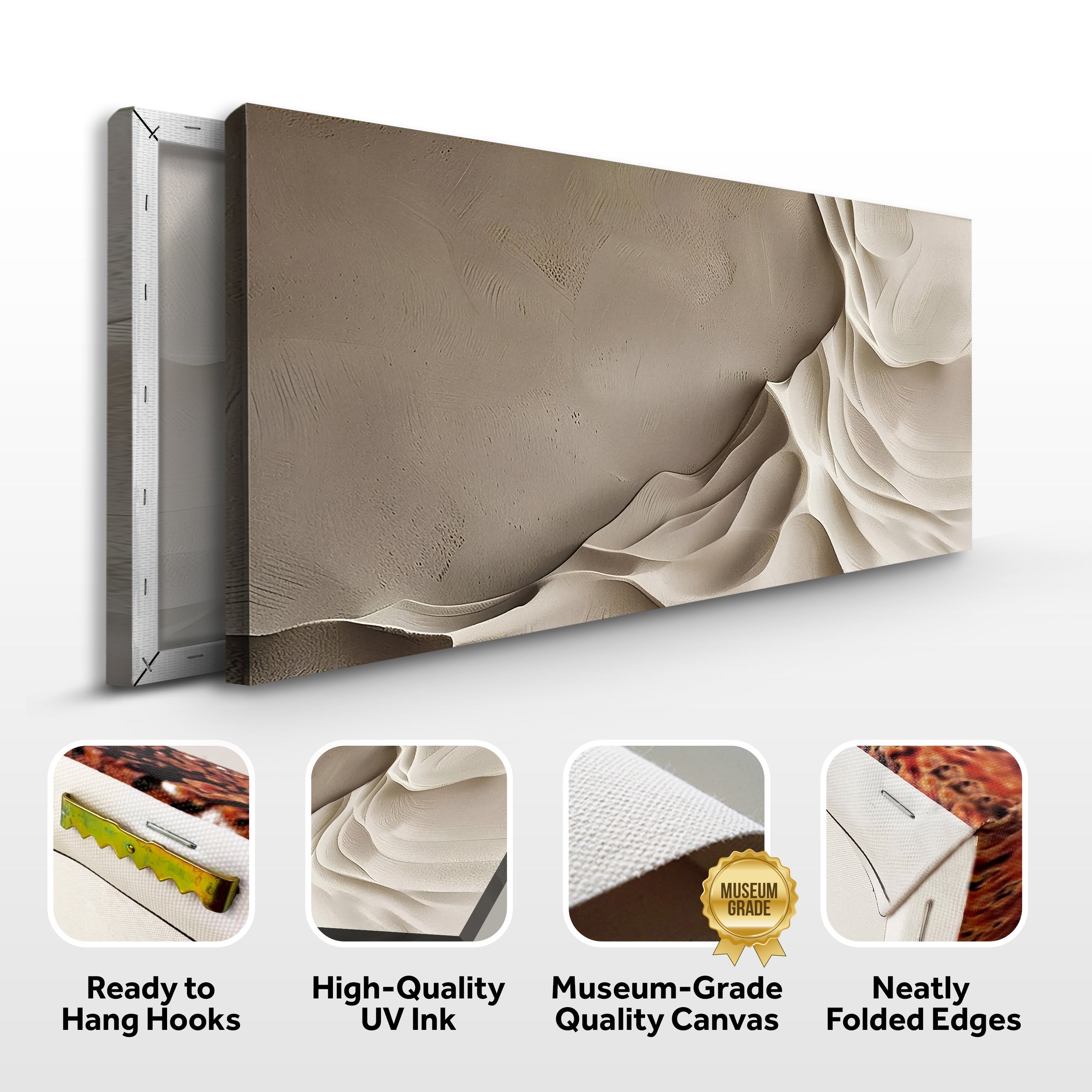 Beige Minimalist Wall Art IV on sale at MyriadMart