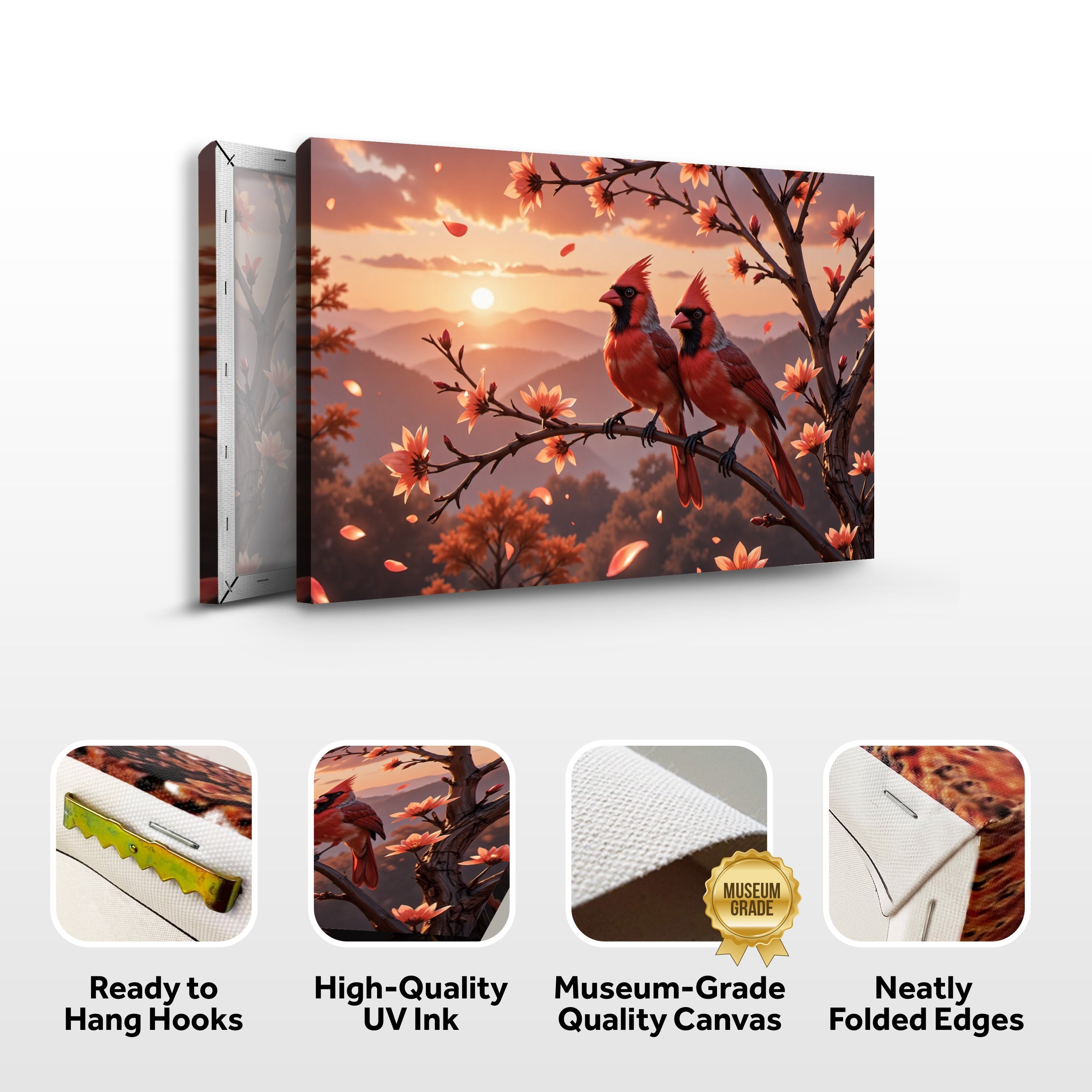 3D Cardinals Wall Art III on sale at MyriadMart