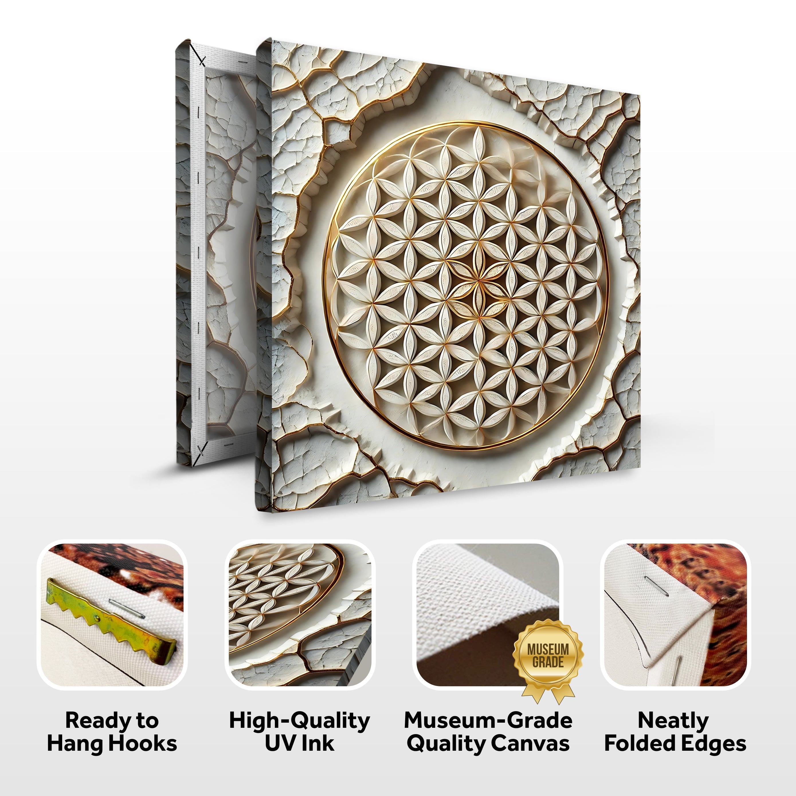 Flower Of Life Wall Art VI on sale at MyriadMart