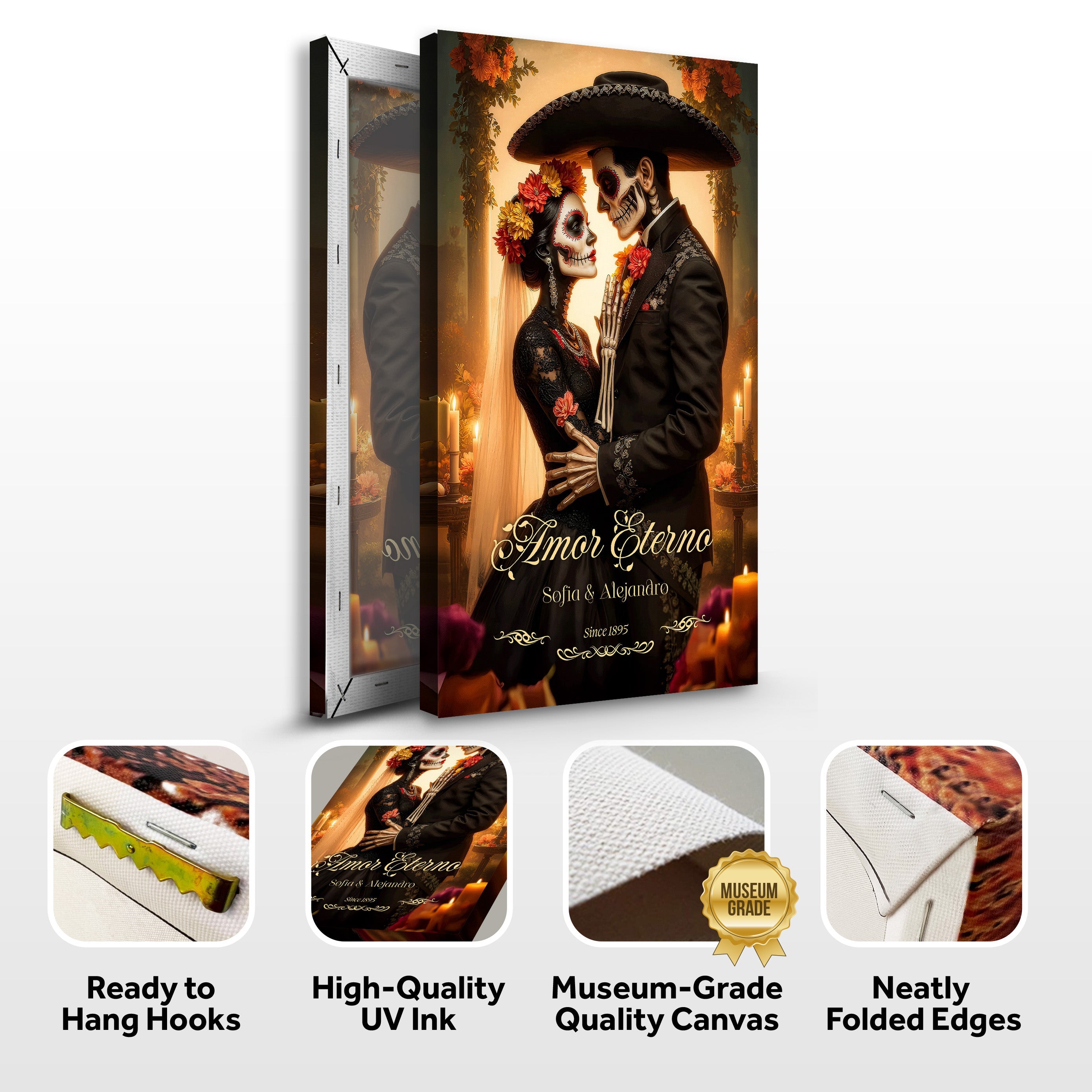 Personalized Eternal Love Halloween Sign on sale at MyriadMart