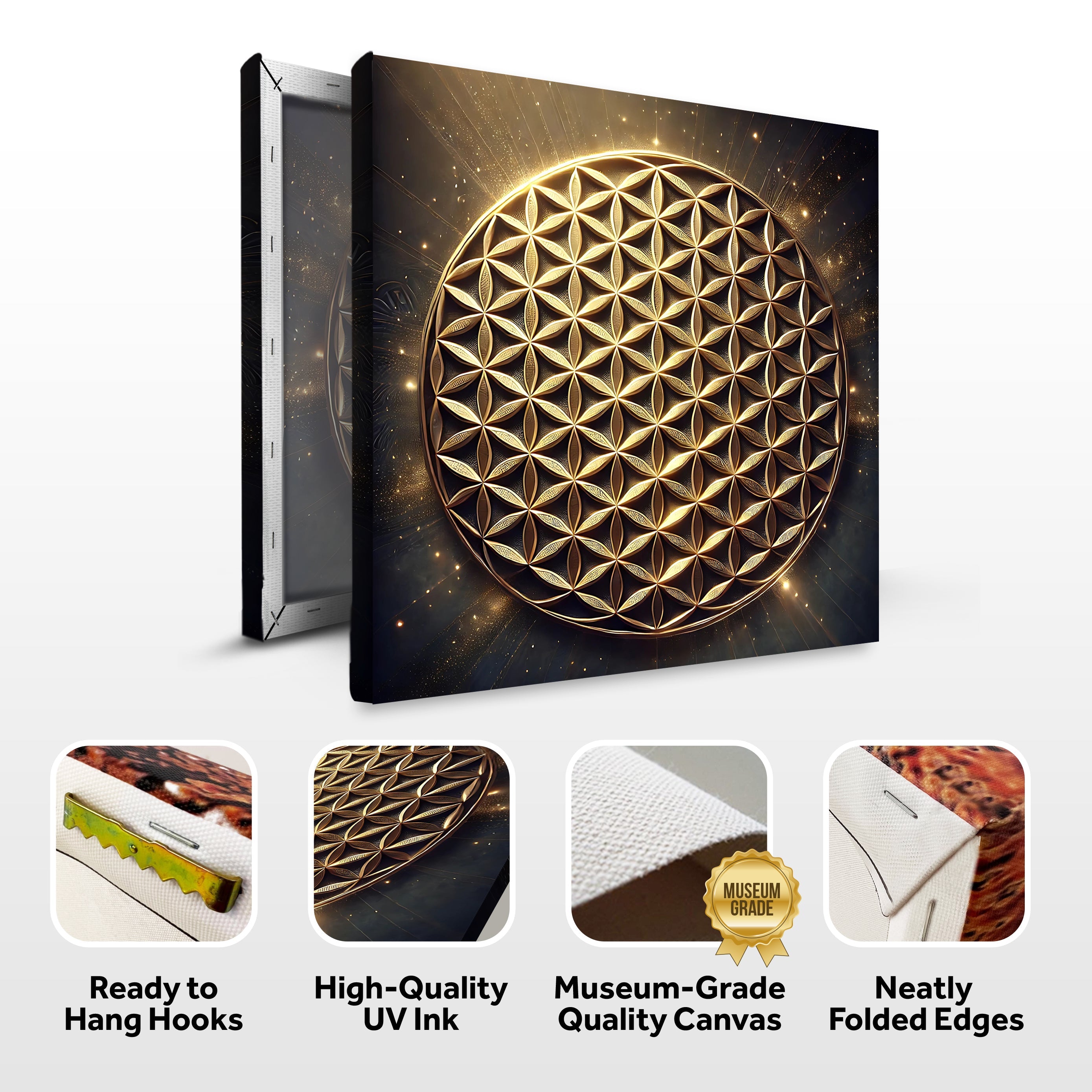 Flower Of Life Wall Art V on sale at MyriadMart