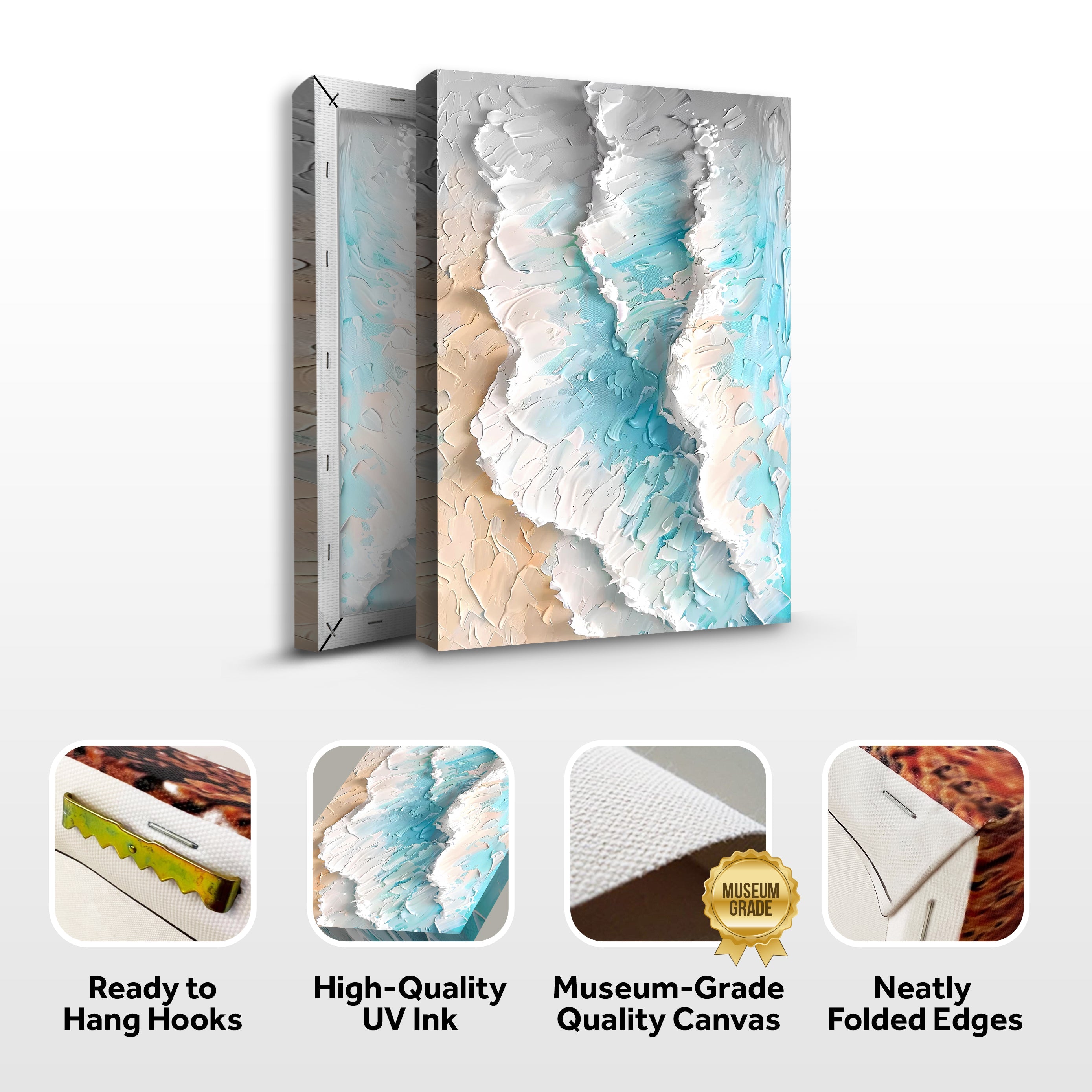 Blue Ocean Coastal Wall Art IV on sale at MyriadMart