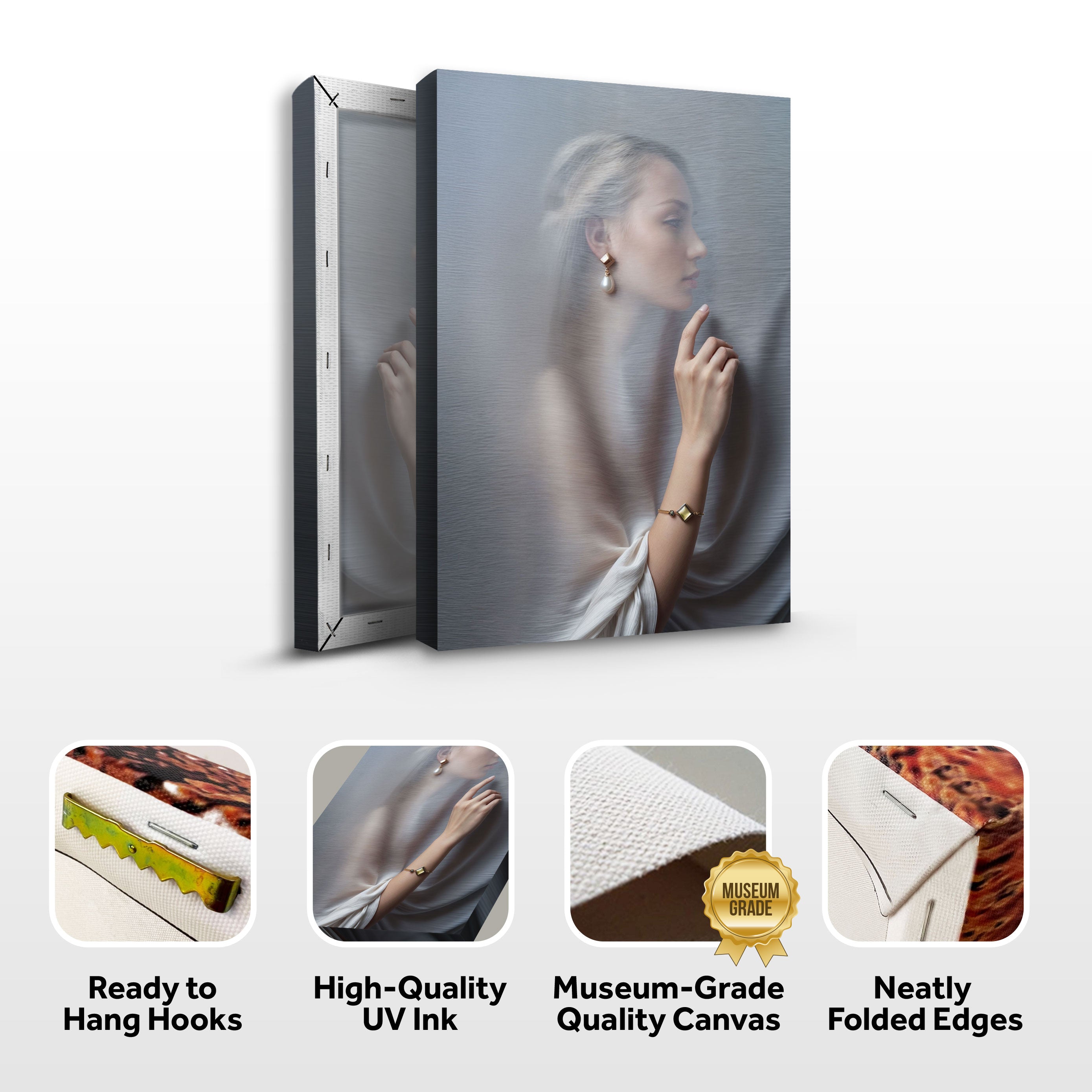 Behind Curtain Wall Art on sale at MyriadMart