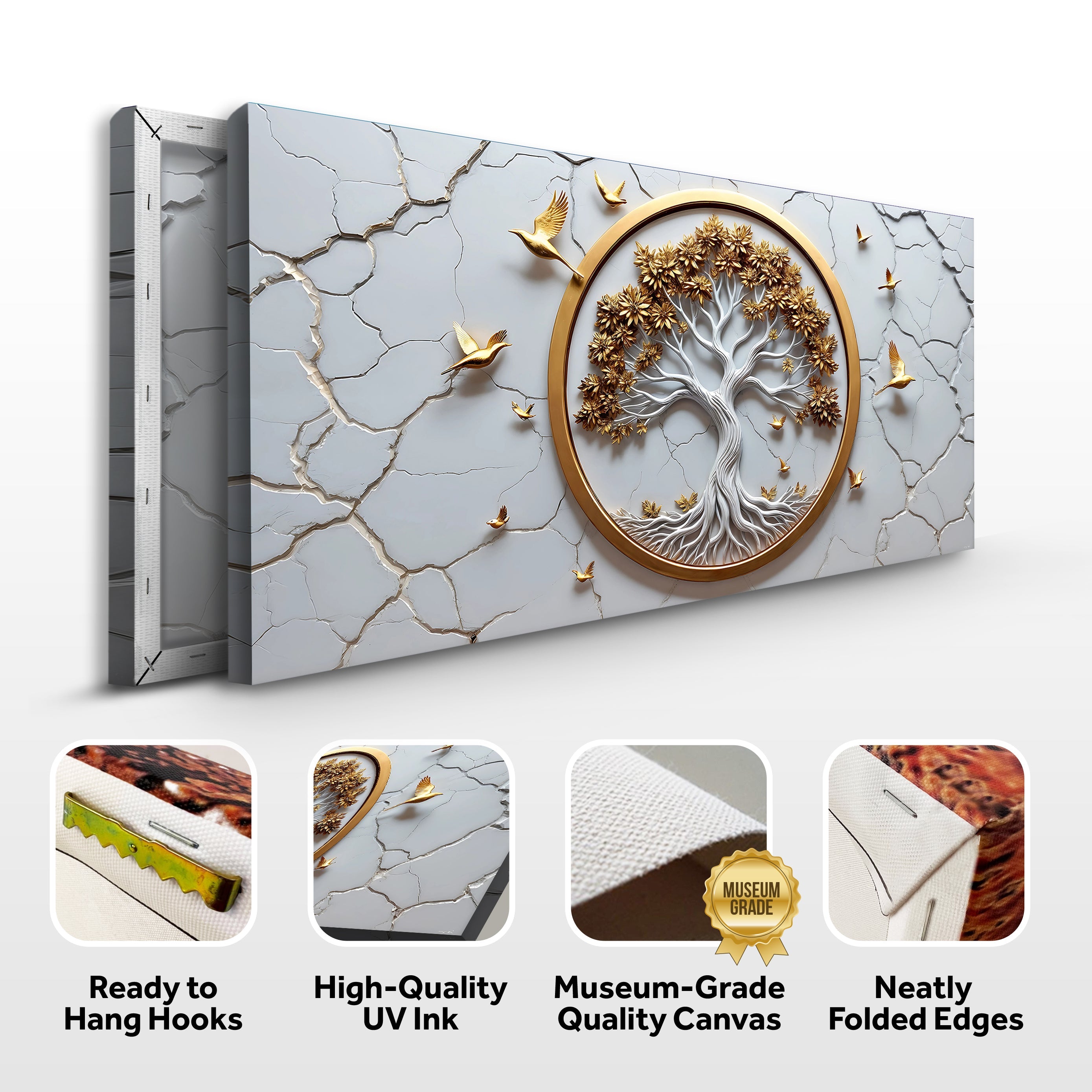 3D Celtic Tree of Life Wall Art - White on sale at MyriadMart