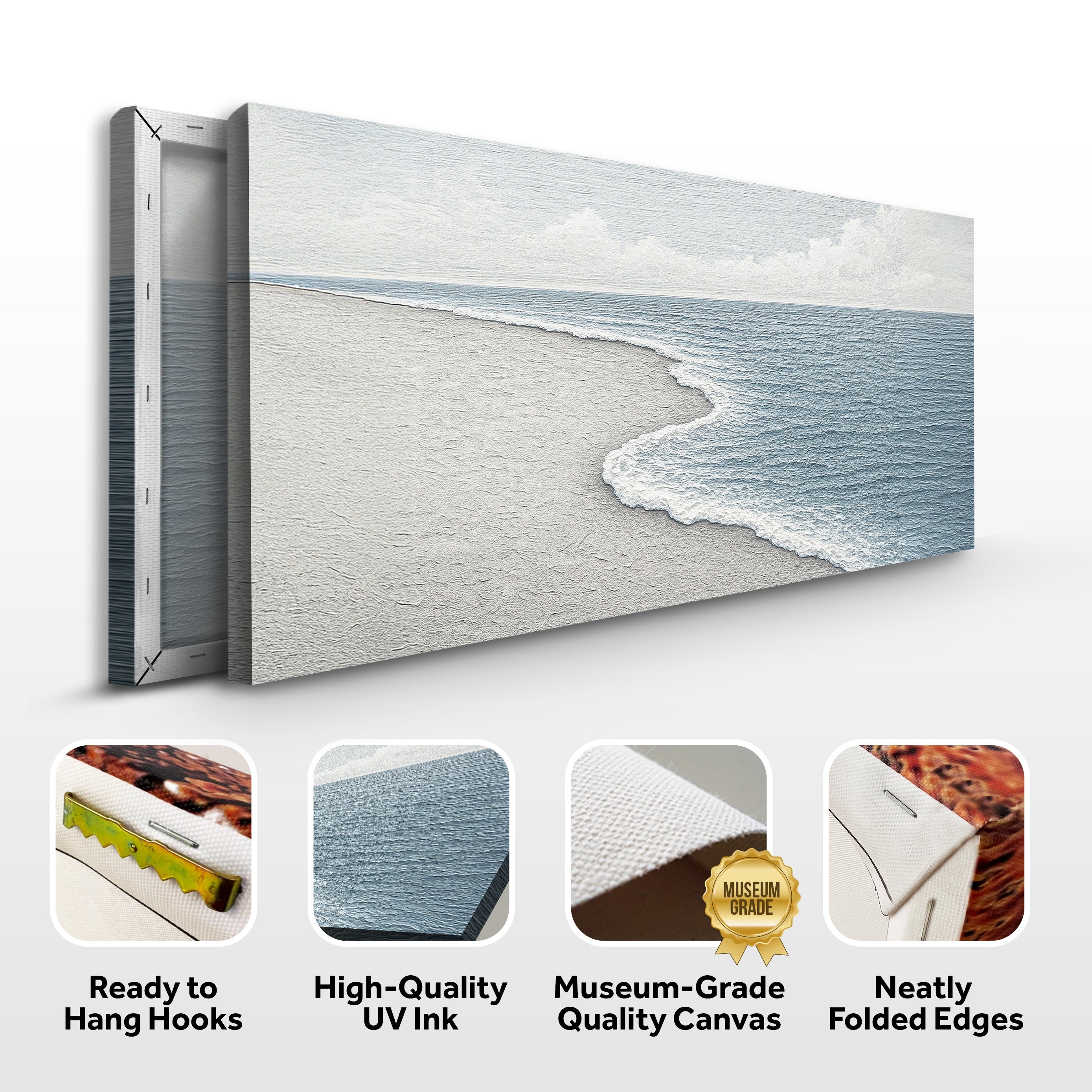 Abstract Beach Shore Wall Art on sale at MyriadMart