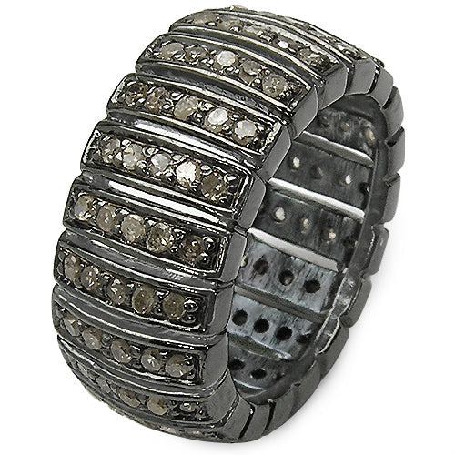 1.25 Carat Genuine TLB Diamond .925 Sterling Silver Ring on sale at MyriadMart