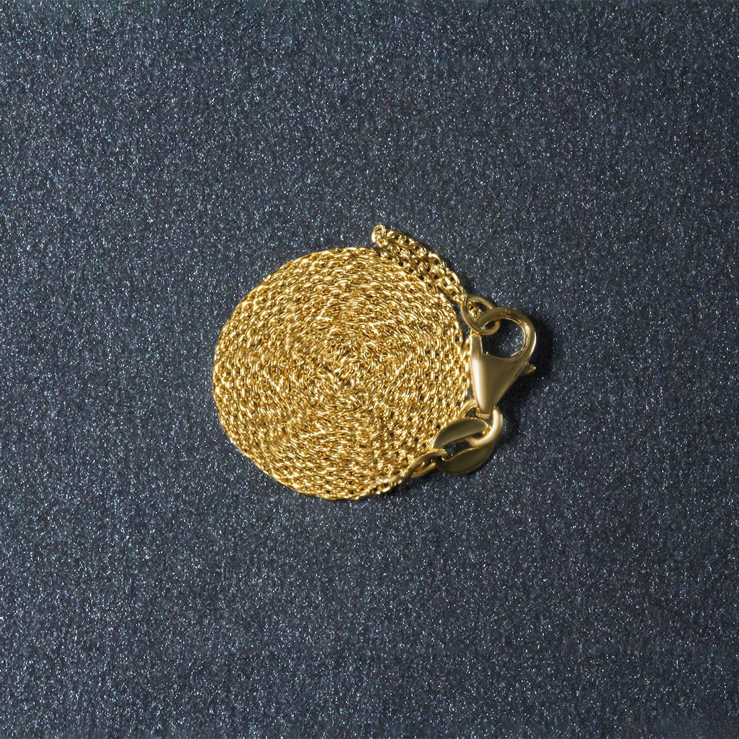 10k Yellow Gold Oval Cable Link Chain 0.97 mm on sale at MyriadMart