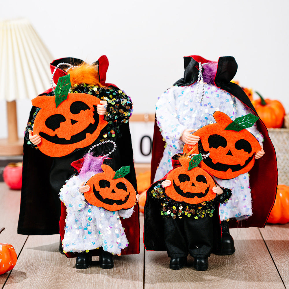 Two-Piece Sequin Halloween Hanging Widgets - MyriadMart