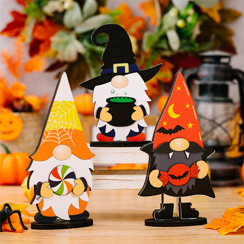 Assorted 2-Piece Halloween Element Ornaments - MyriadMart