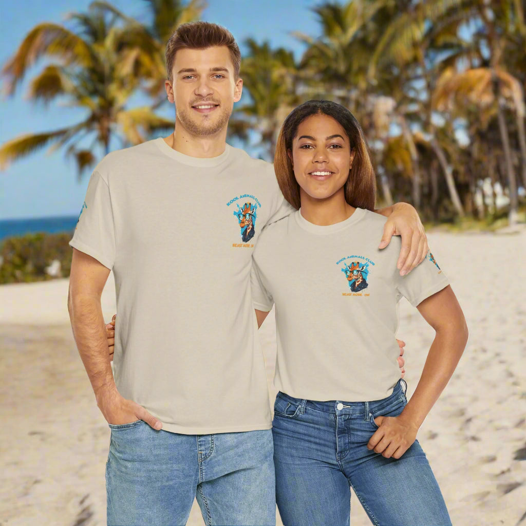 Kool Animals Club Tee, Unisex Graphic T-Shirt, Fun Animal Apparel, Casual Wear, Unique Gift for Animal Lovers - MyriadMart