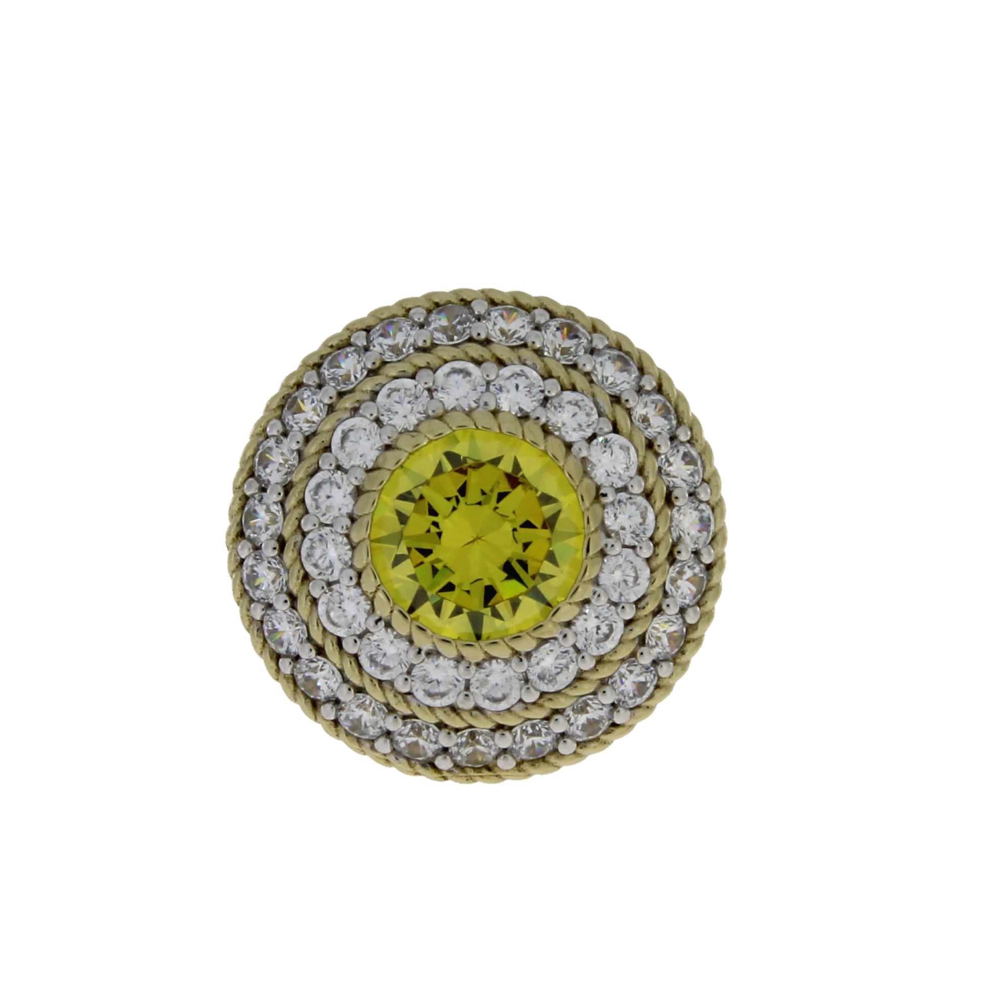 Cubic Zirconium Ring Sterling Silver on sale at MyriadMart