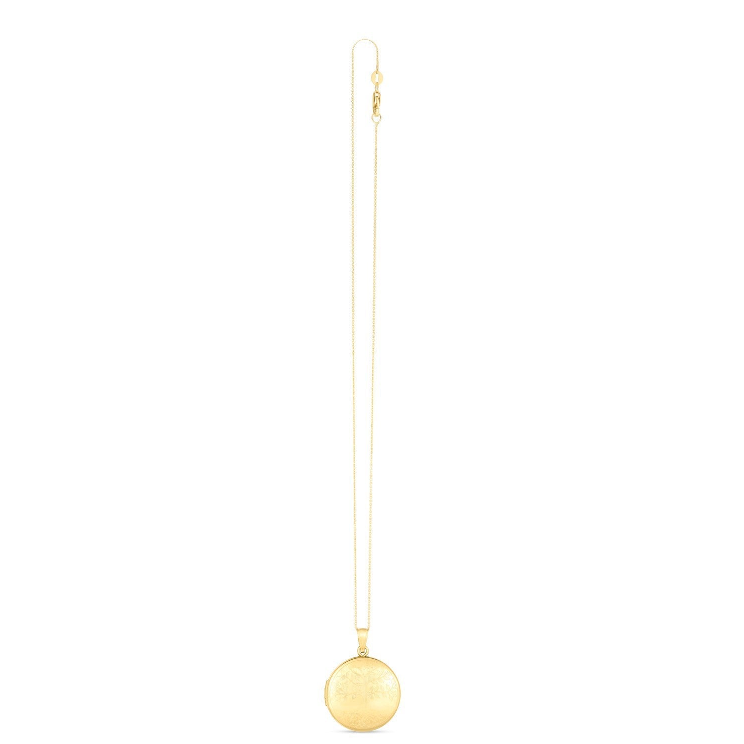 14k Yellow Gold Tree of Life Locket Necklace on sale at MyriadMart