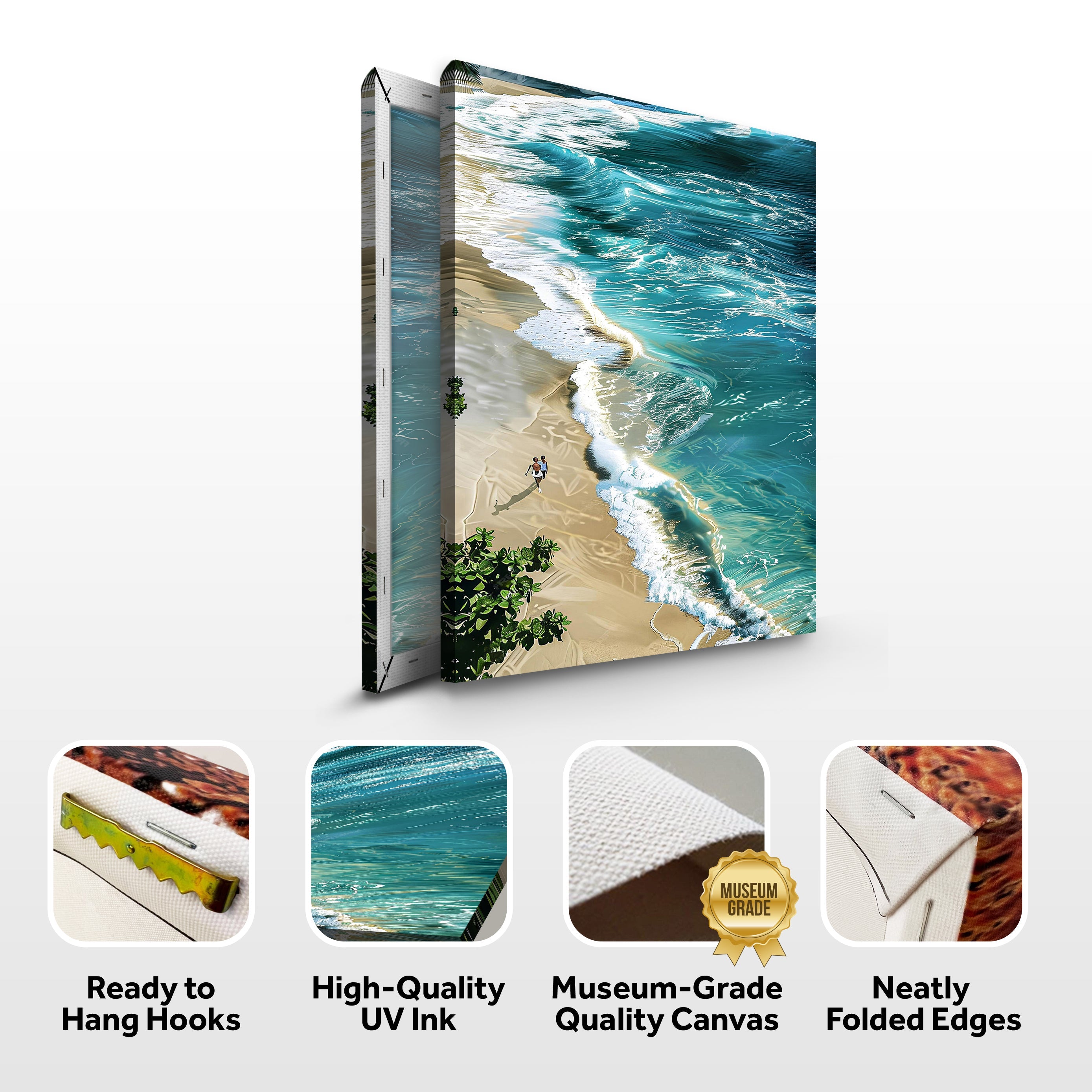 Beachfront Painting Coastal Wall Art II on sale at MyriadMart