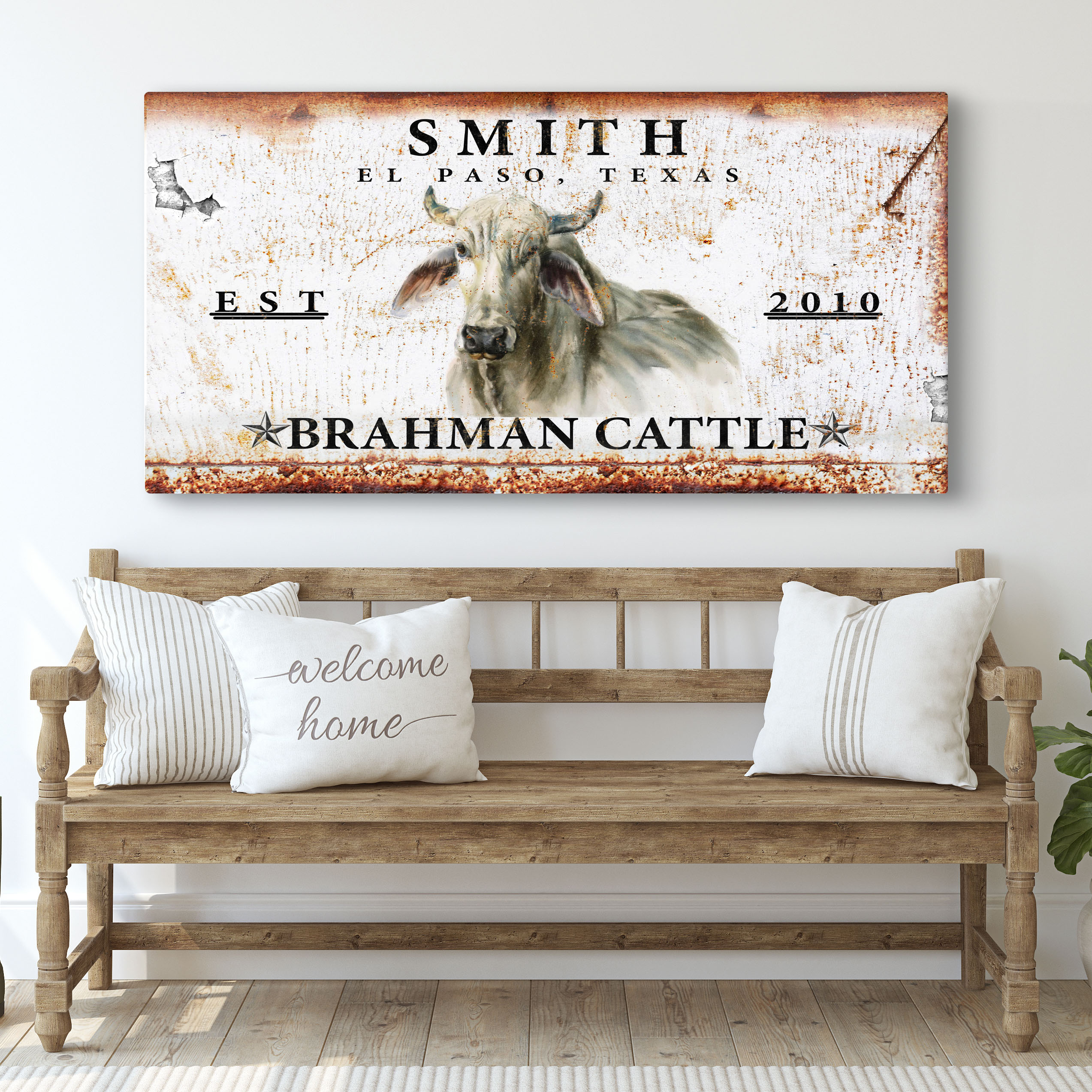 Brahman Cattle Sign II on sale at MyriadMart