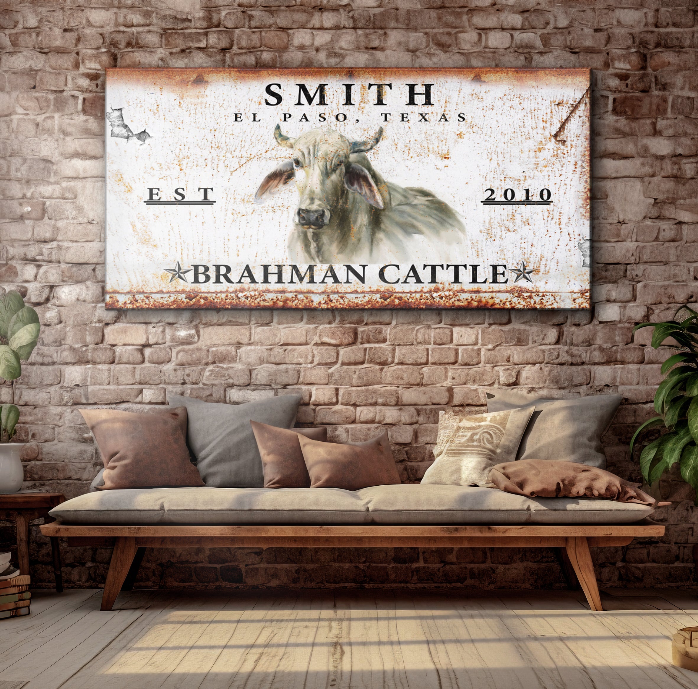Brahman Cattle Sign II on sale at MyriadMart