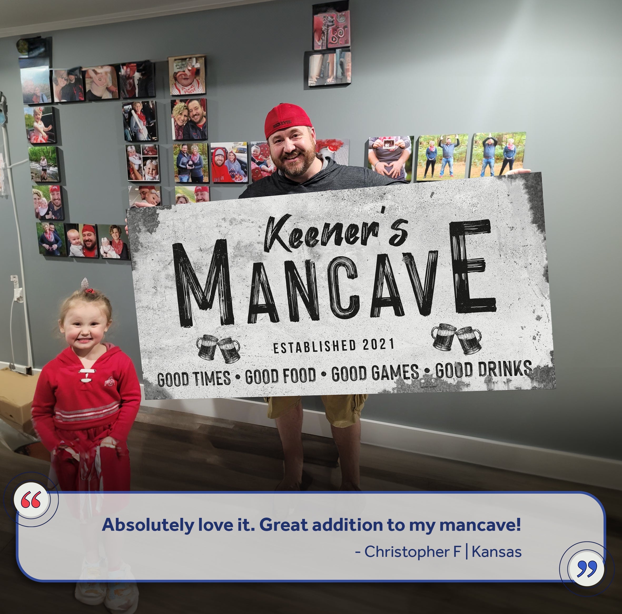 Good Times Man Cave Sign III on sale at MyriadMart