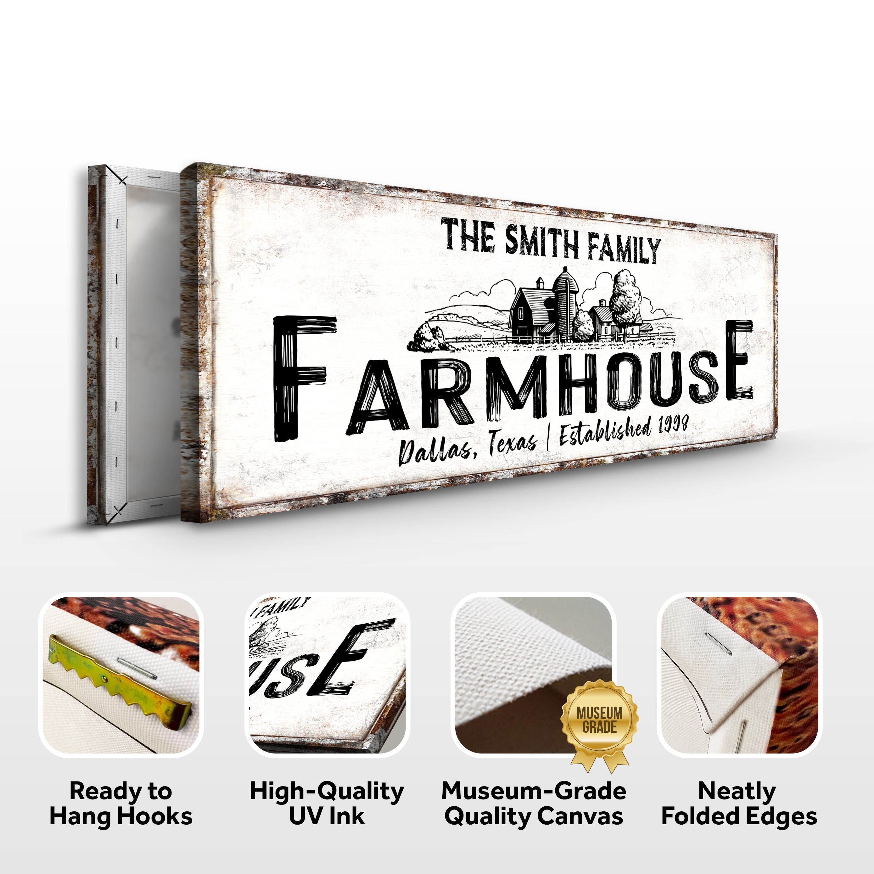 Rustic Farmhouse Sign XIII on sale at MyriadMart