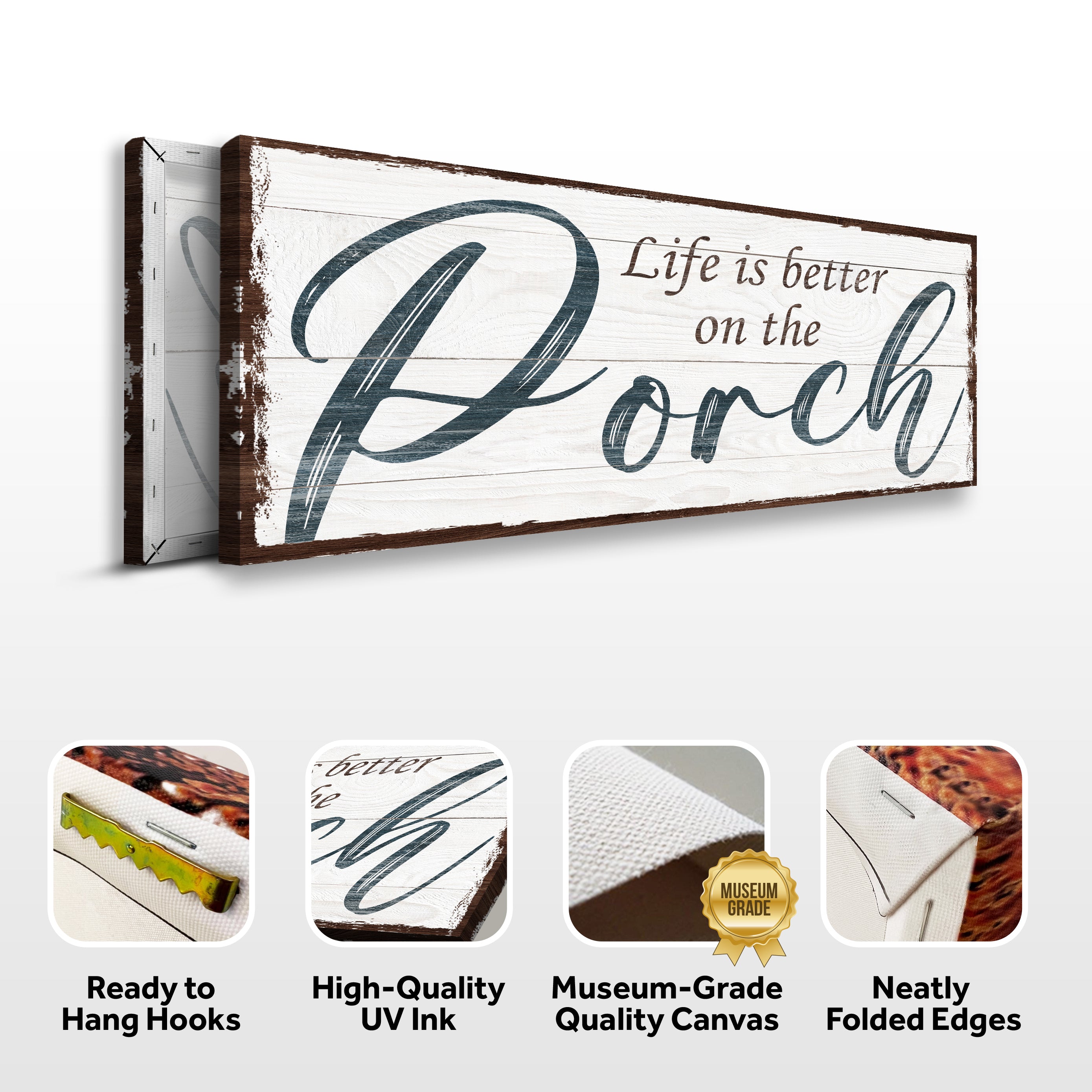Life Is Better On The Porch Sign II on sale at MyriadMart