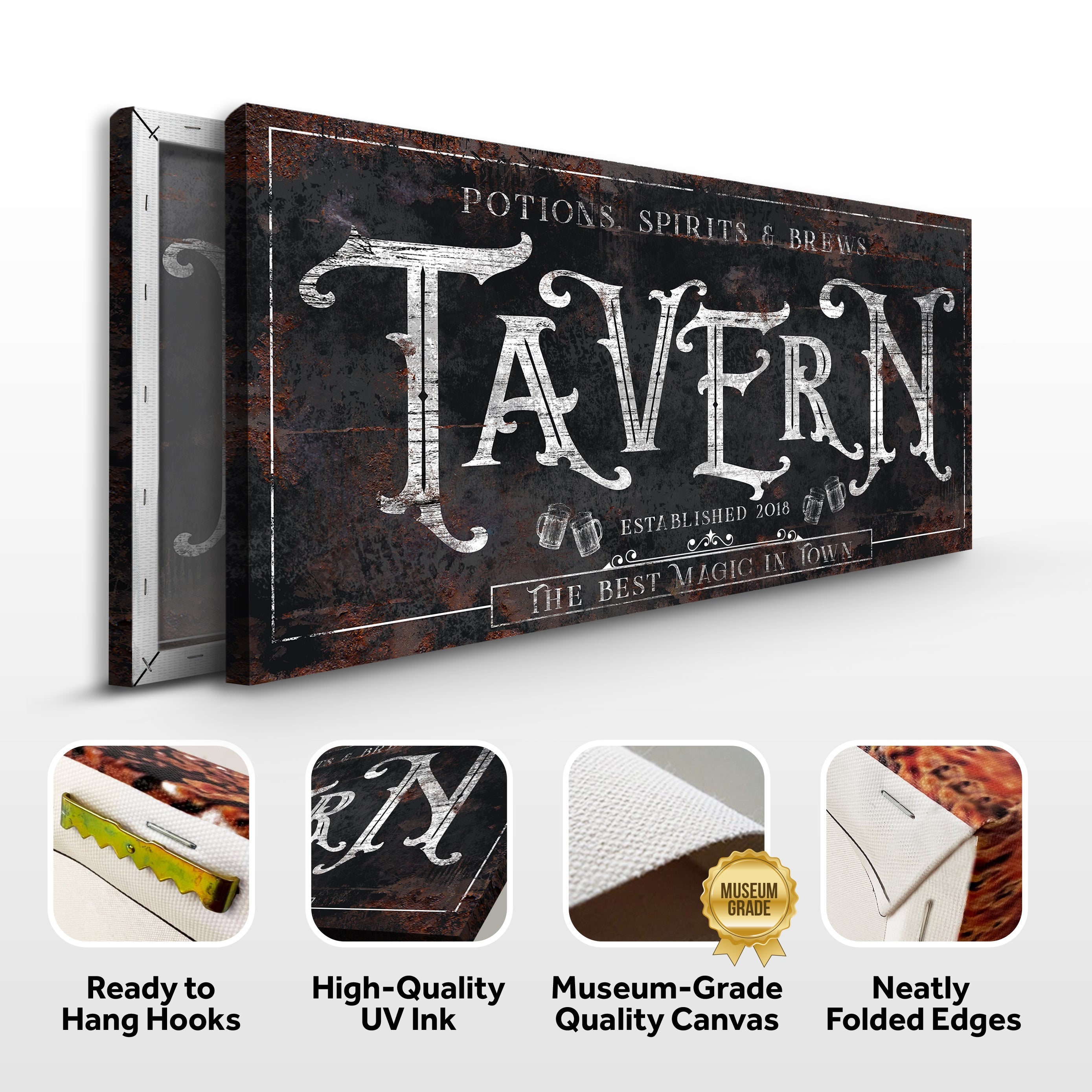 Potions, Spirits & Brews Tavern Halloween Sign II on sale at MyriadMart
