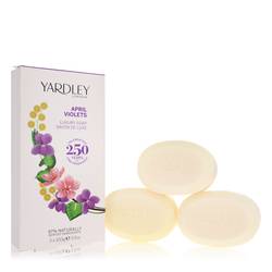 April Violets 3 x 3.5 oz Soap By Yardley London - MyriadMart