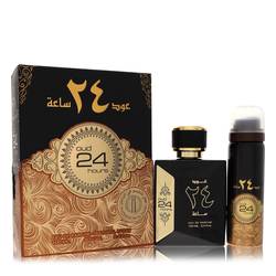 Ard Al Zaafaran Oud 24 Hours Eau De Parfum Spray + 1.7oz Perfumed Spray (Unisex) By Al Zaafaran - MyriadMart