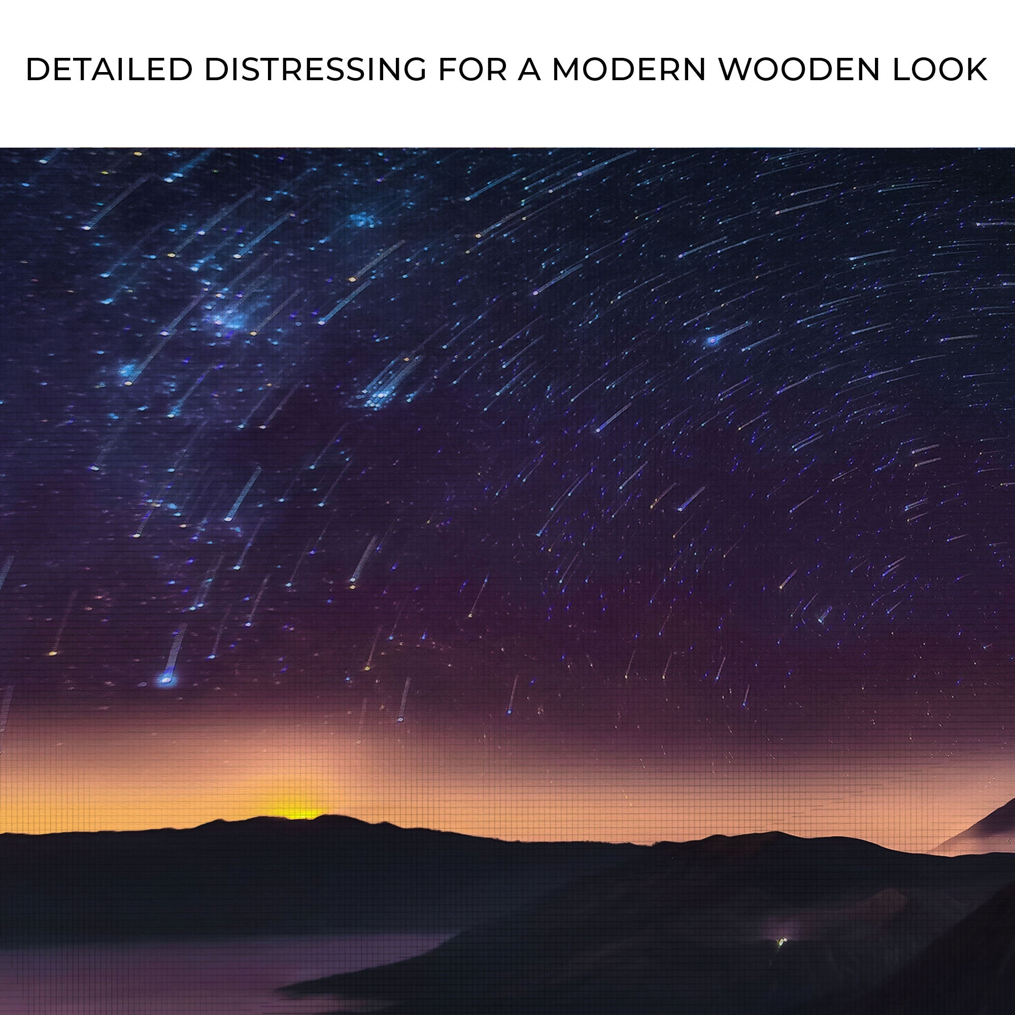 Majestic Starry Night Sky Canvas Wall Art on sale at MyriadMart